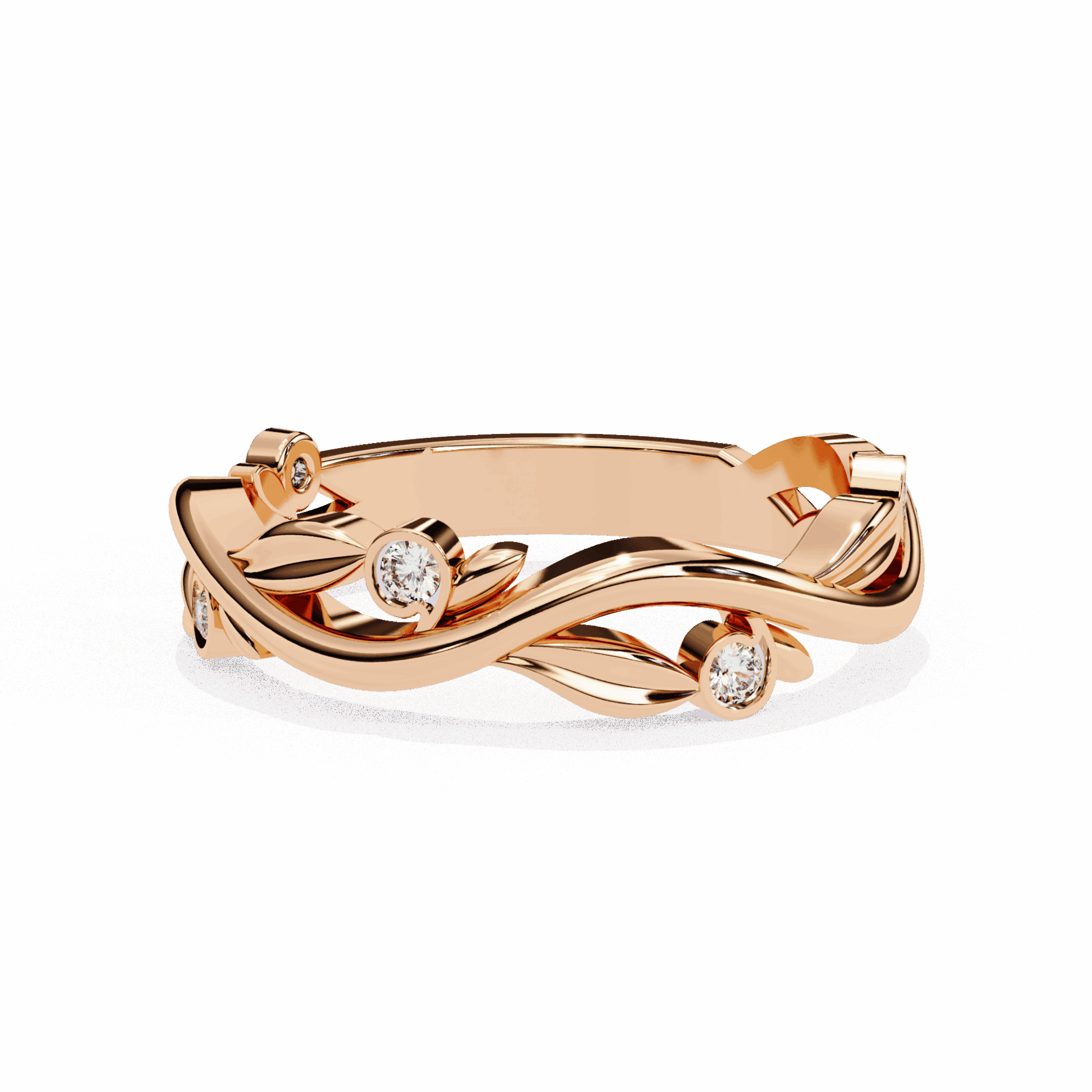 0.1 Carat Round Royale Ring in Moissanite | House of Estara