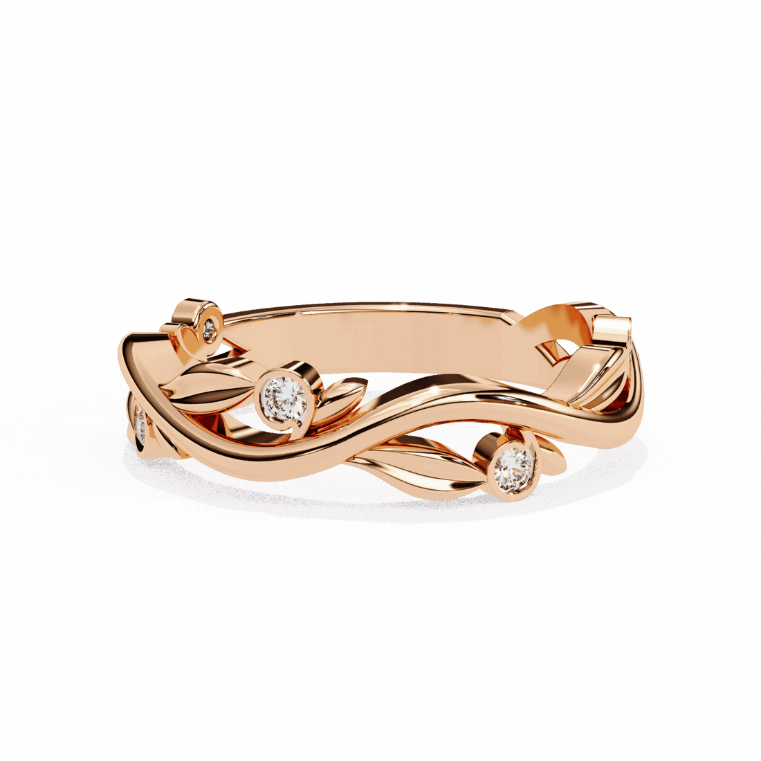 0.1 Carat Round Royale Ring in Moissanite | House of Estara