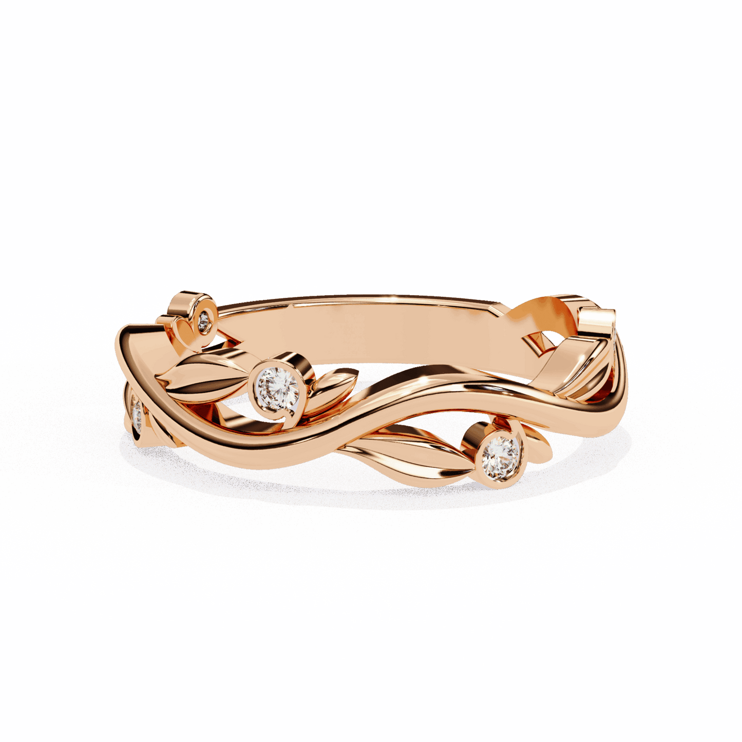 0.1 Carat Round Royale Ring in Moissanite | House of Estara