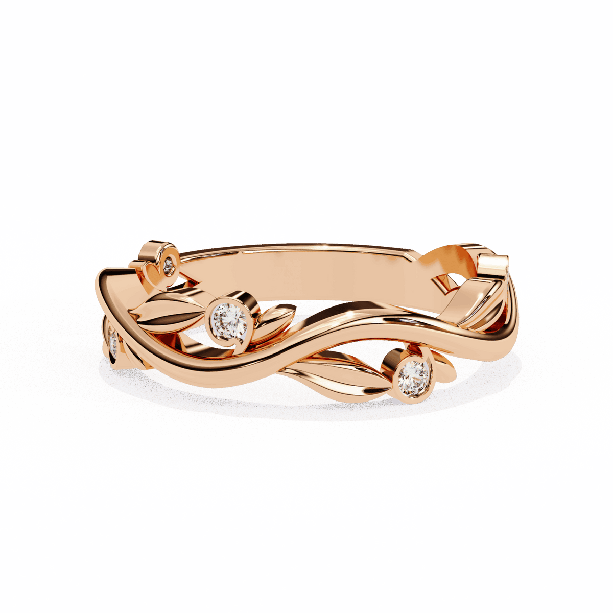 0.1 Carat Round Royale Ring in Moissanite | House of Estara