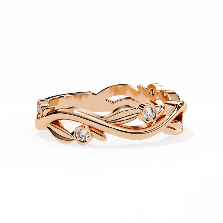 0.1 Carat Round Royale Ring in Moissanite | House of Estara