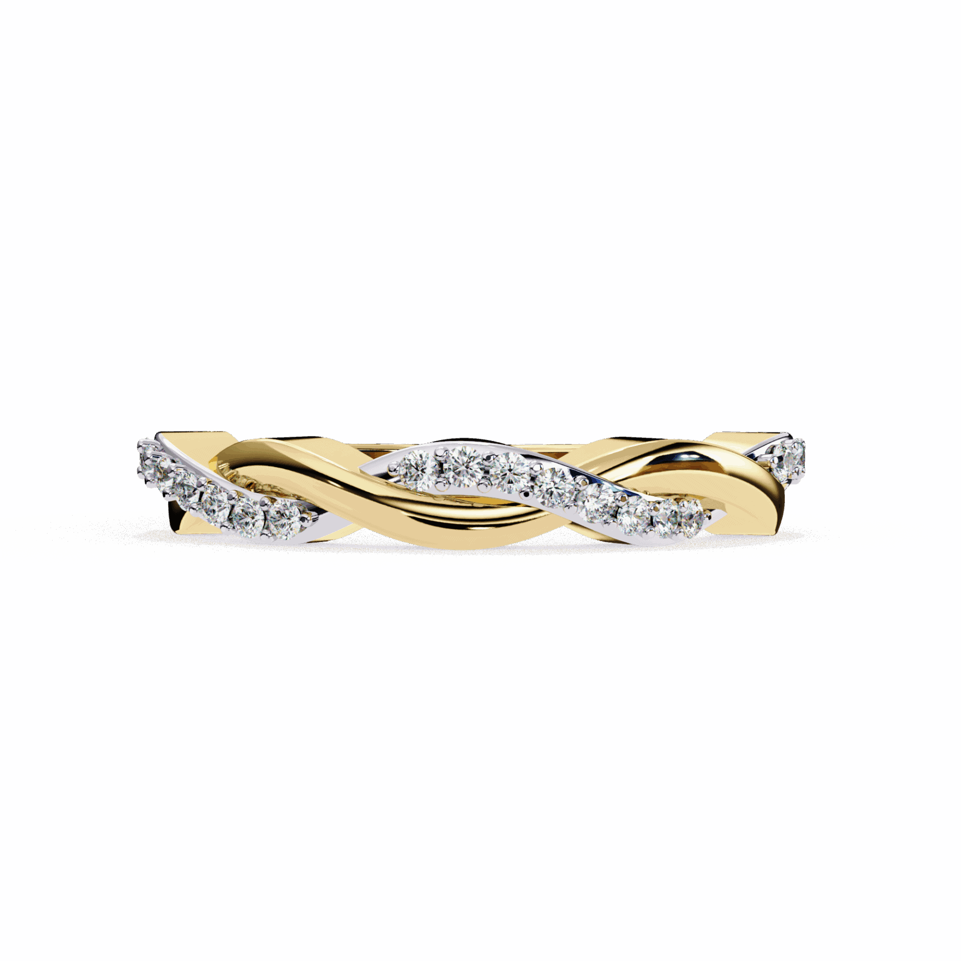 0.15 Carat Round Classic Wedding Band in Moissanite | House of Estara