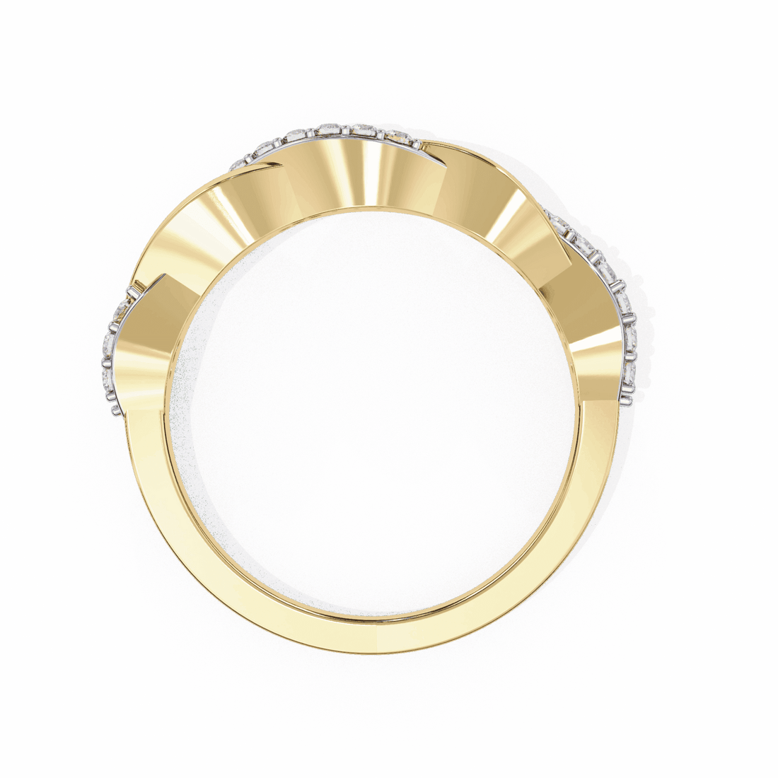 0.15 Carat Round Classic Wedding Band in Moissanite | House of Estara