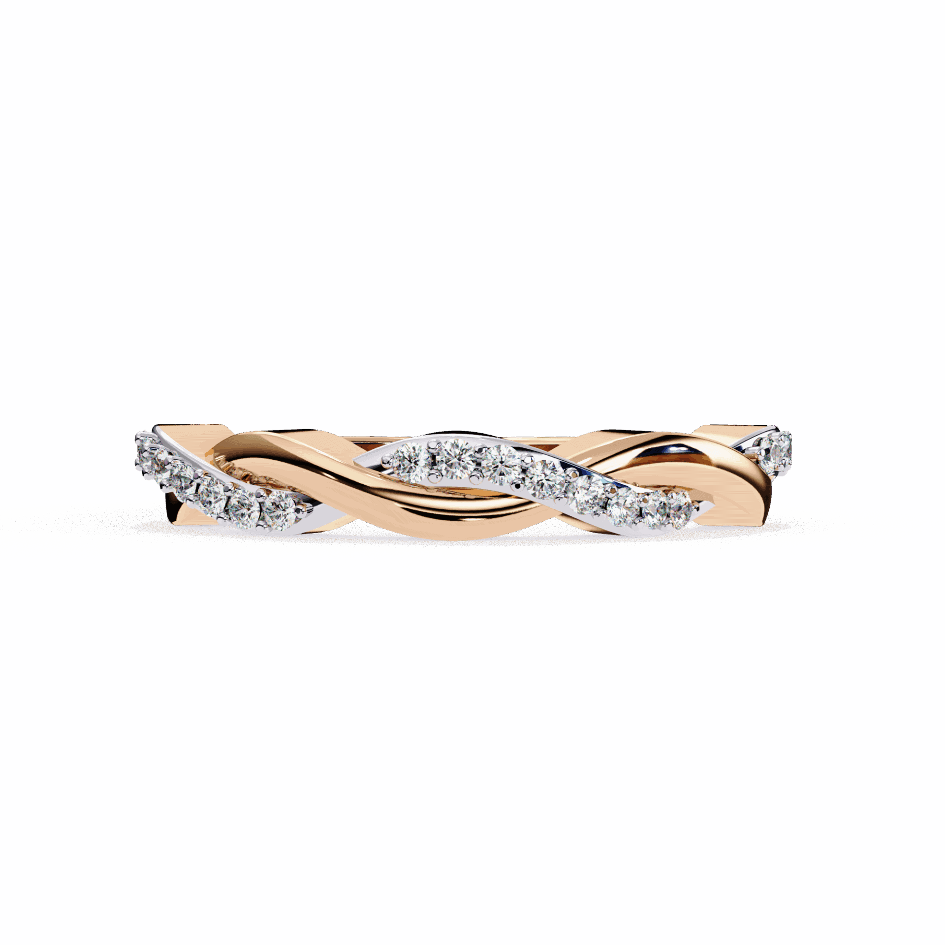 0.15 Carat Round Classic Wedding Band in Moissanite | House of Estara