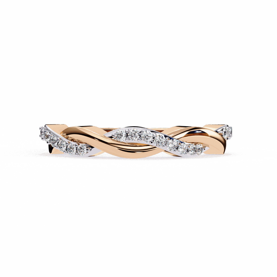 0.15 Carat Round Classic Wedding Band in Moissanite | House of Estara