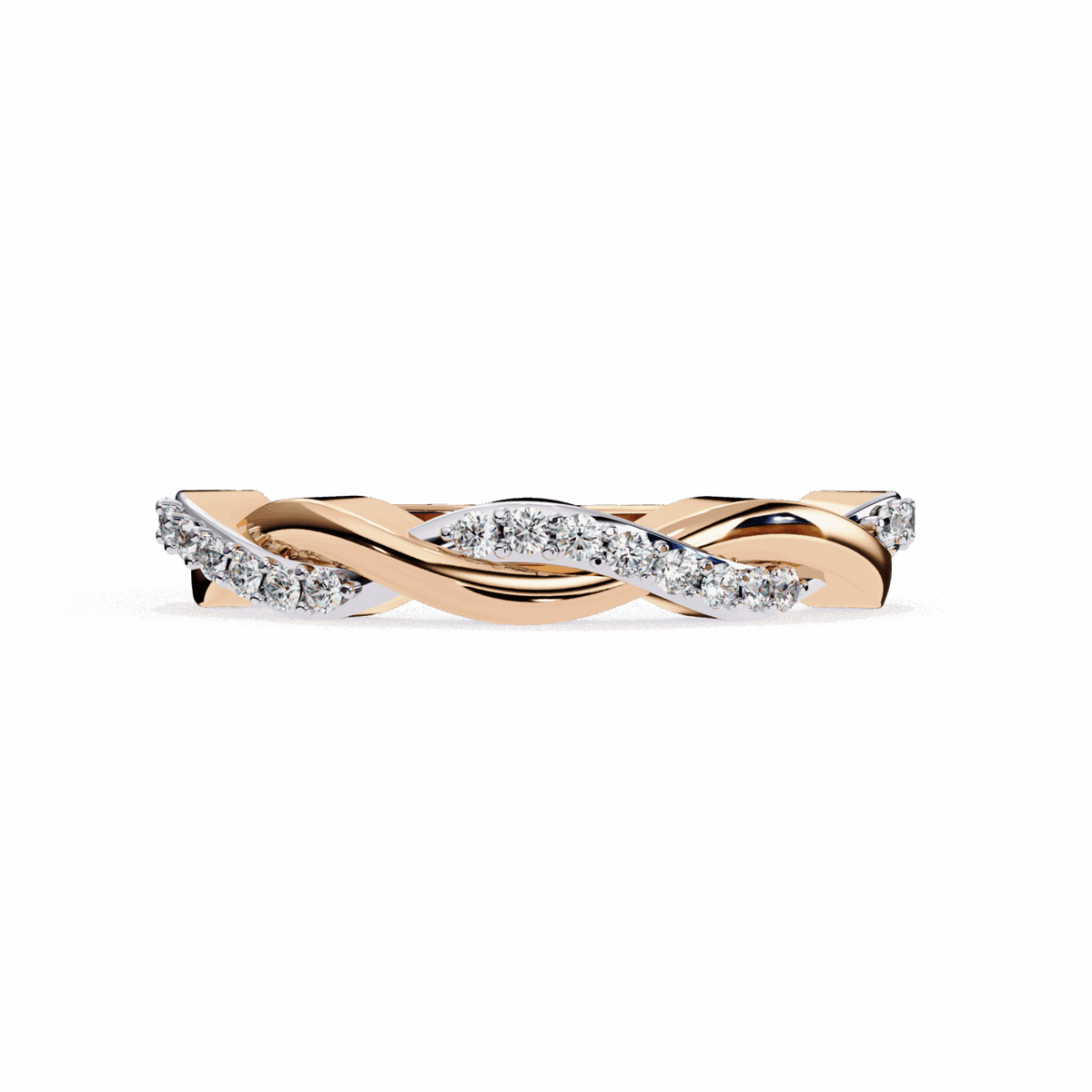 0.15 Carat Round Classic Wedding Band in Moissanite | House of Estara