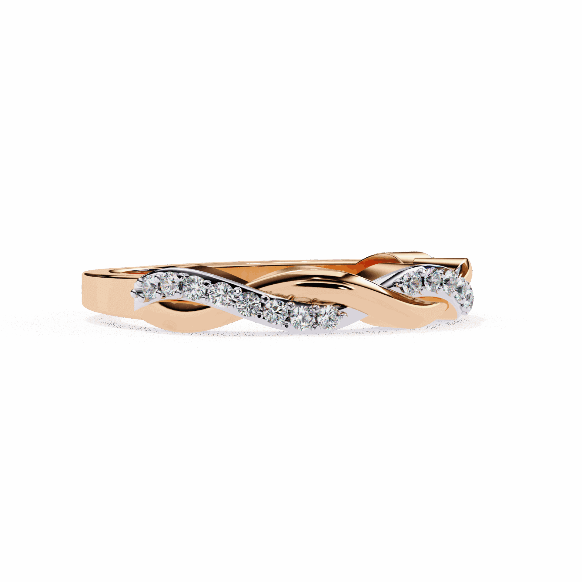 0.15 Carat Round Classic Wedding Band in Moissanite | House of Estara