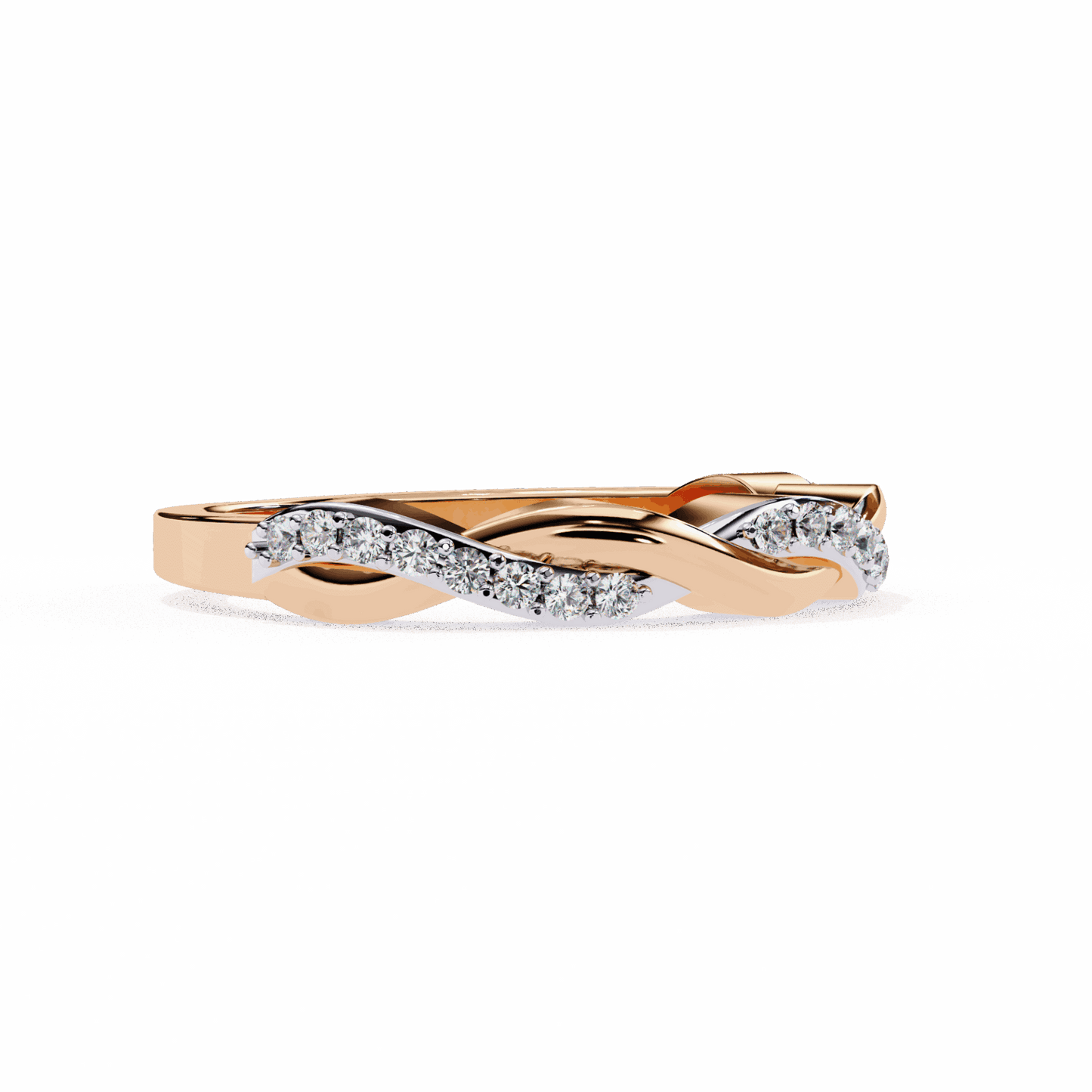 0.15 Carat Round Classic Wedding Band in Moissanite | House of Estara