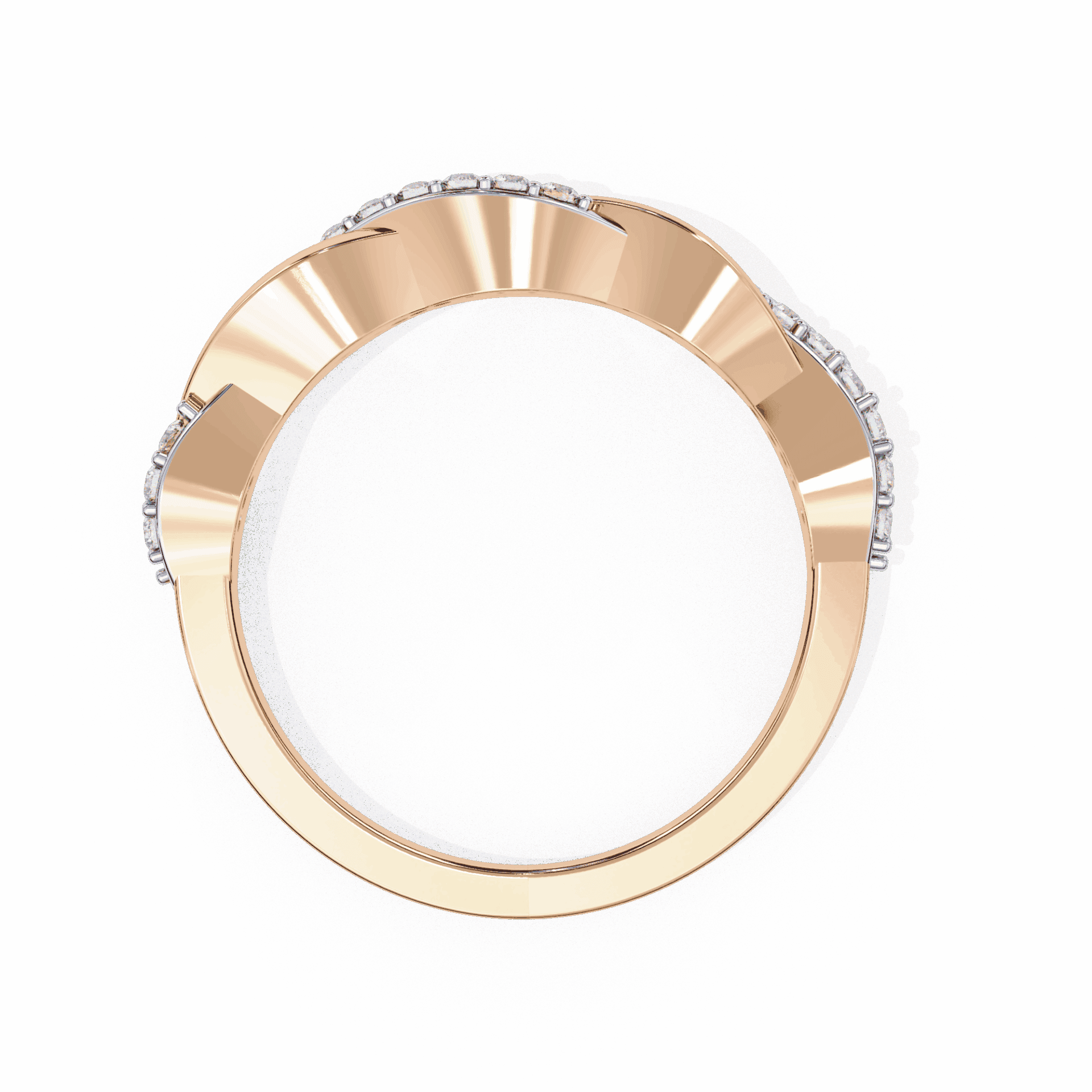 0.15 Carat Round Classic Wedding Band in Moissanite | House of Estara