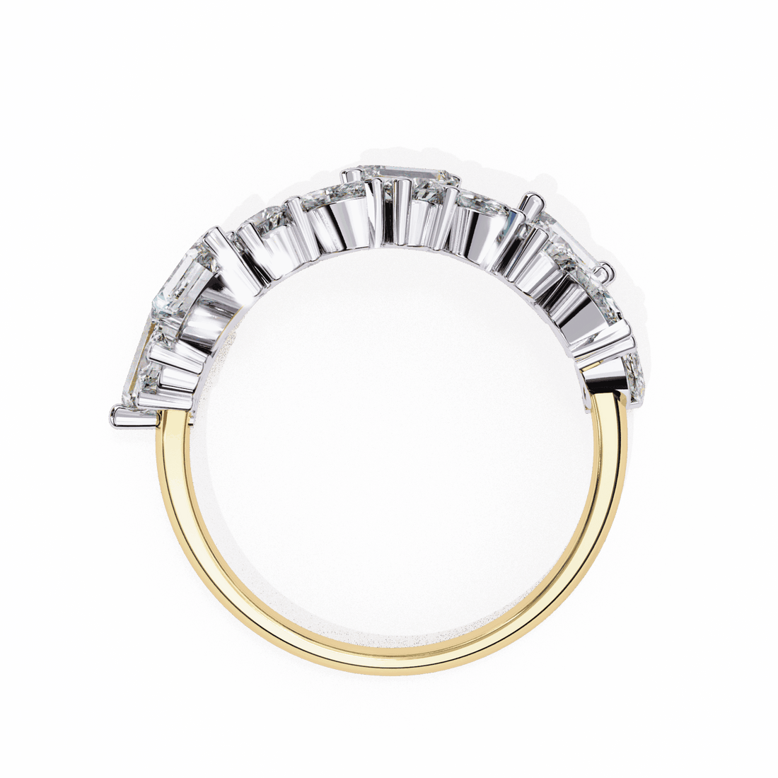1.75 Carat Marquise Eternity Engagement Ring in Moissanite | House of Estara
