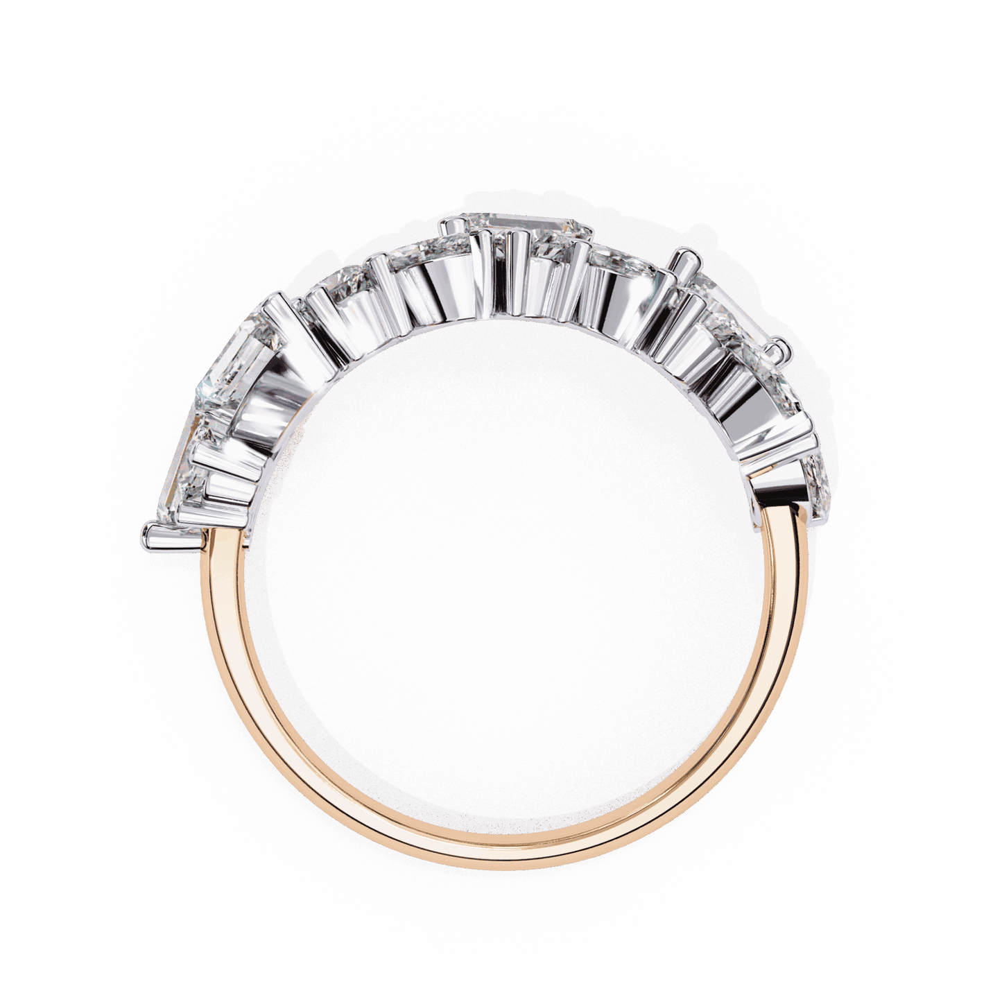 1.75 Carat Marquise Eternity Engagement Ring in Moissanite | House of Estara