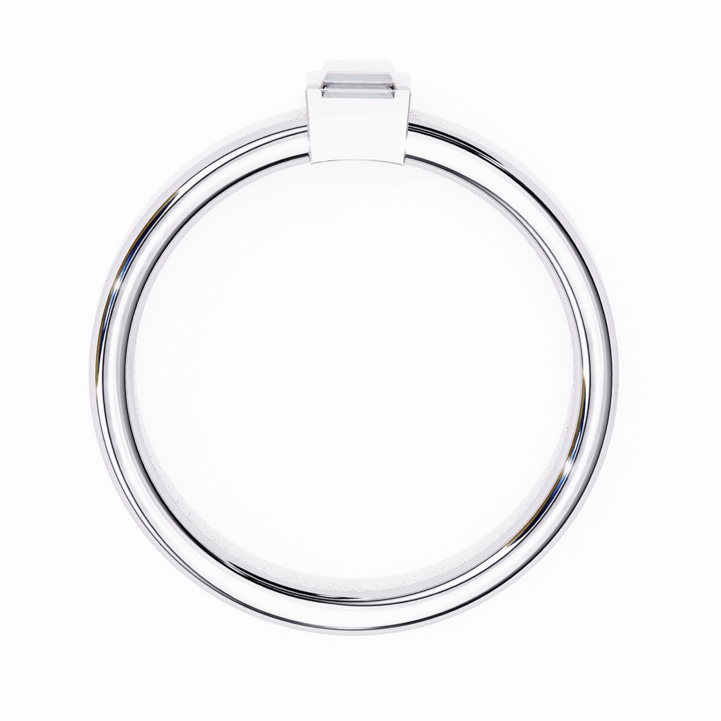 0.15 Carat Baguette Classic Wedding Band in Moissanite | House of Estara