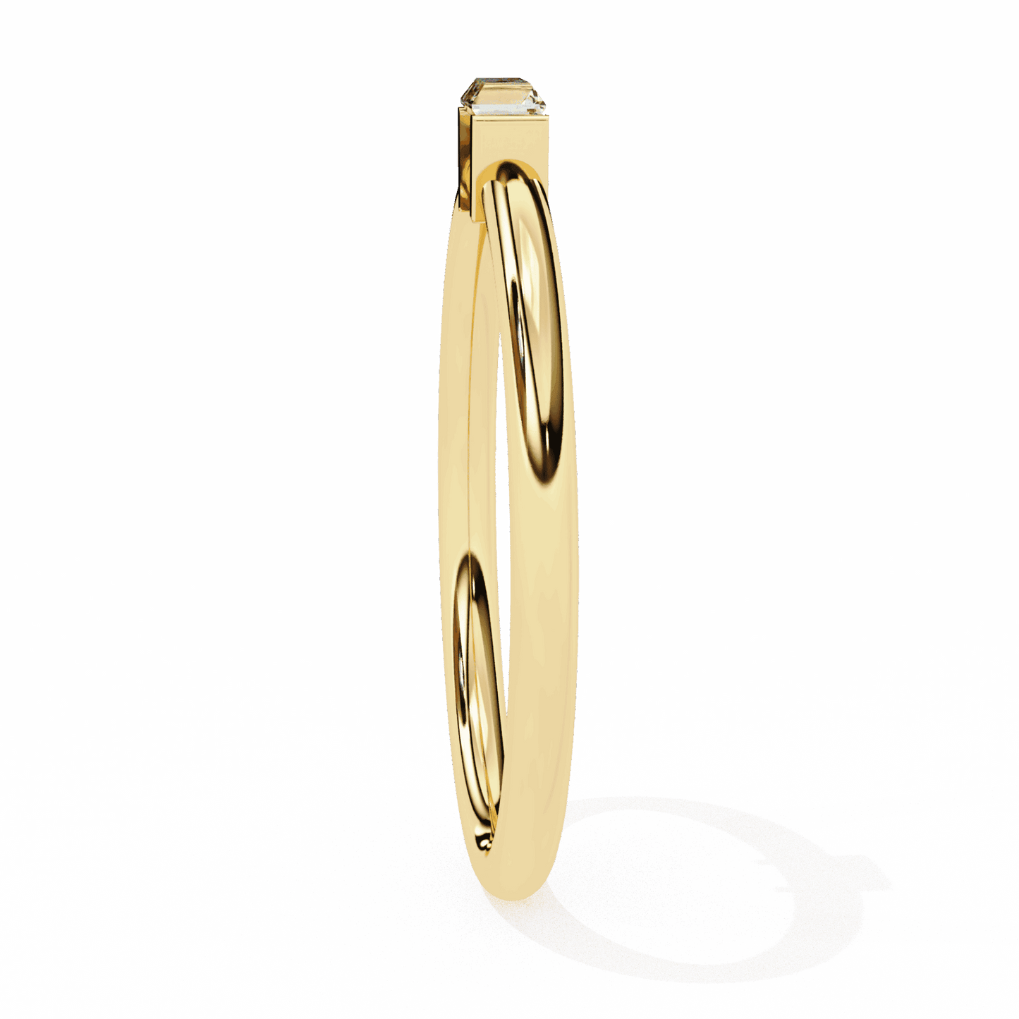 0.15 Carat Baguette Classic Wedding Band in Moissanite | House of Estara