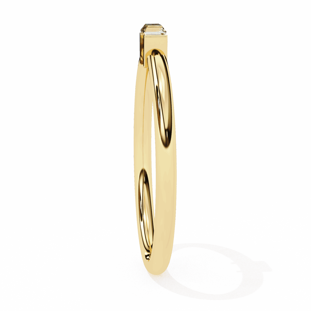 0.15 Carat Baguette Classic Wedding Band in Moissanite | House of Estara
