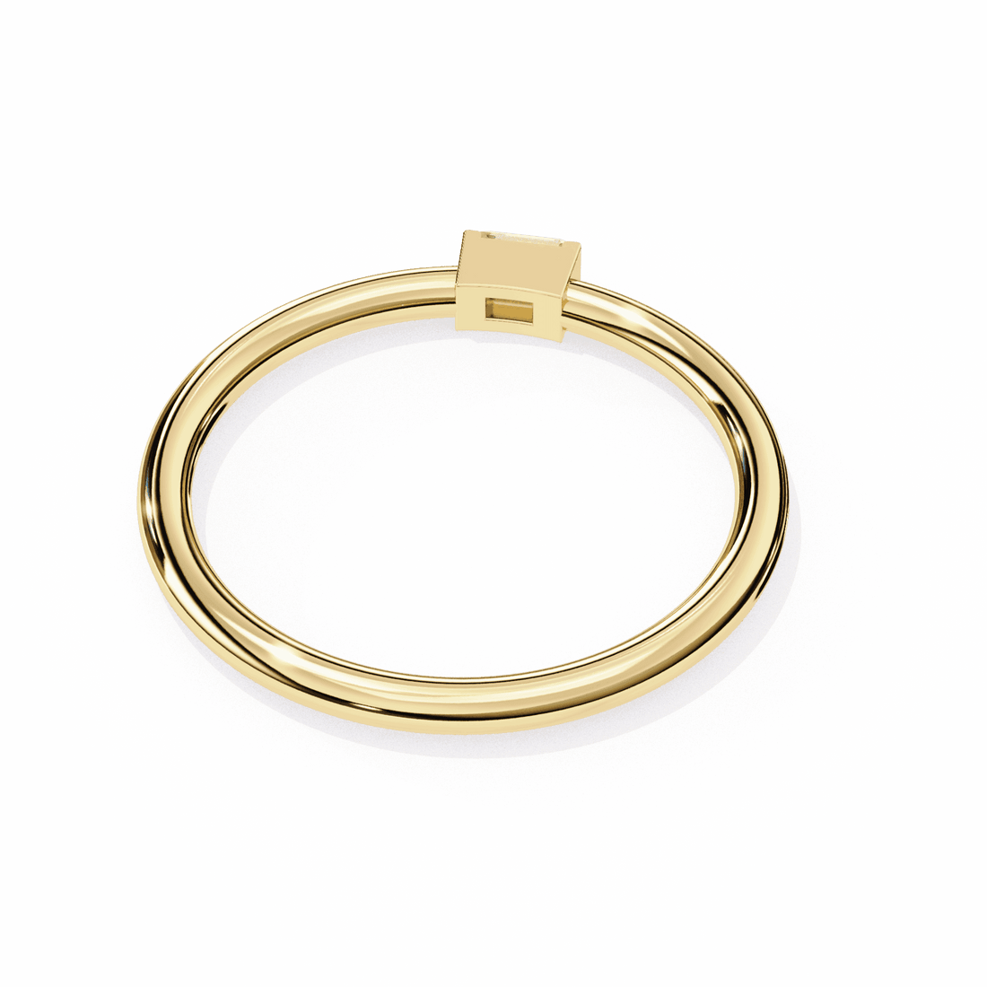 0.15 Carat Baguette Classic Wedding Band in Moissanite | House of Estara