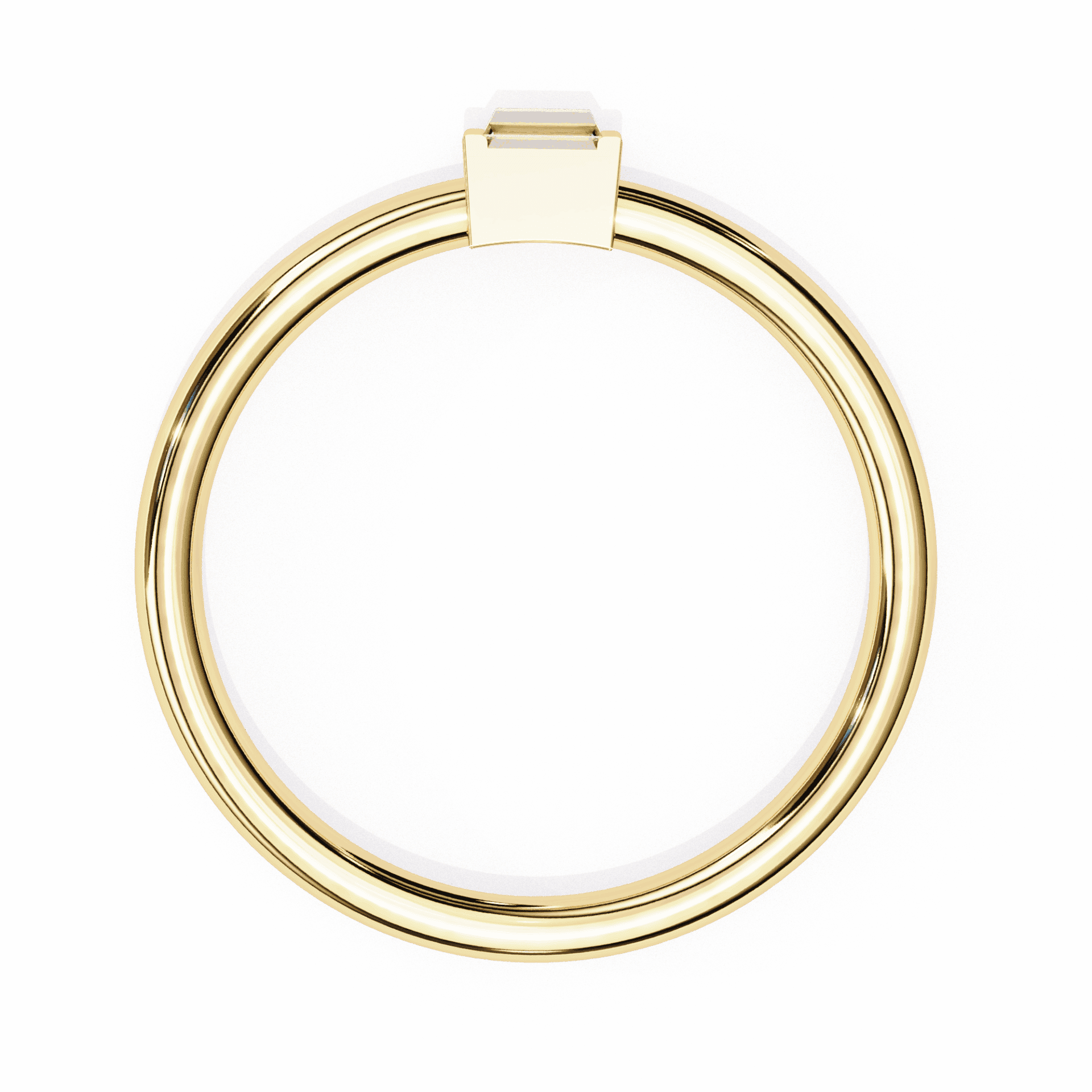 0.15 Carat Baguette Classic Wedding Band in Moissanite | House of Estara