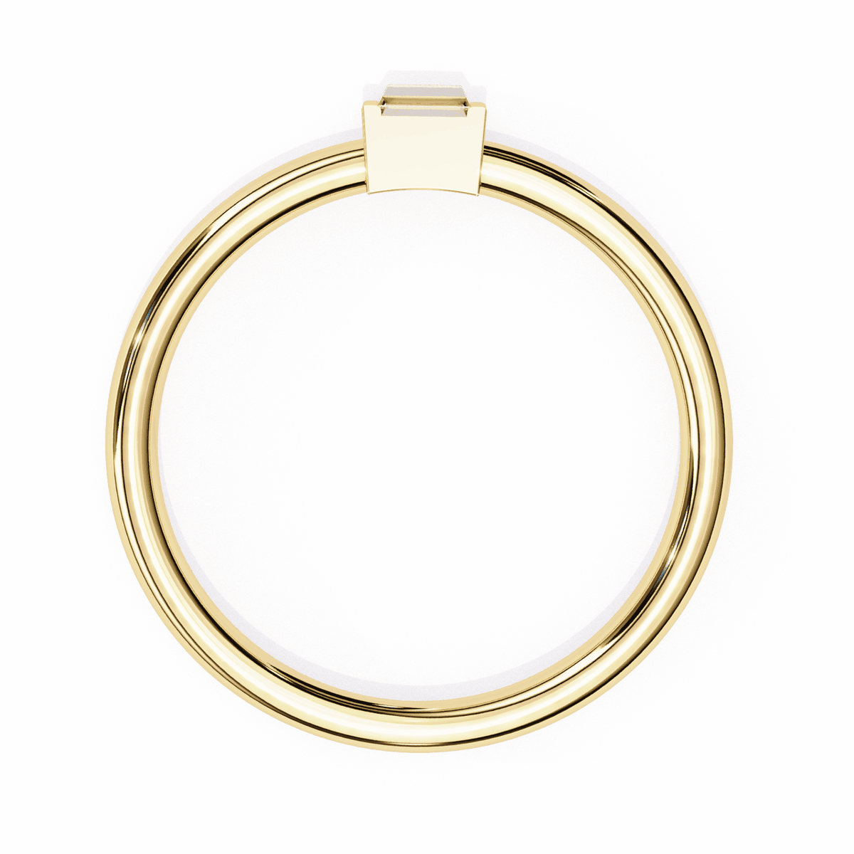 0.15 Carat Baguette Classic Wedding Band in Moissanite | House of Estara