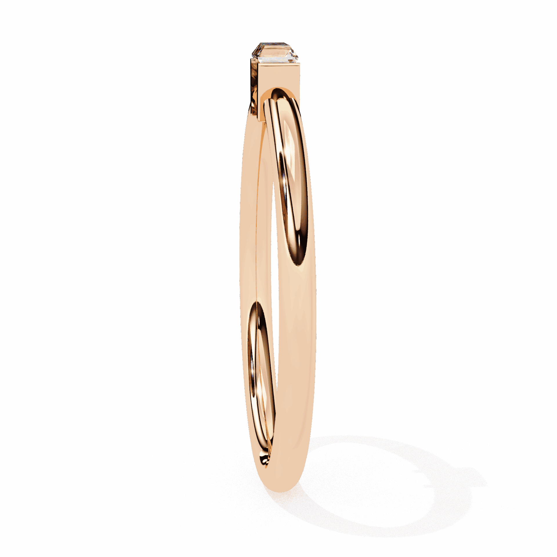 0.15 Carat Baguette Classic Wedding Band in Moissanite | House of Estara