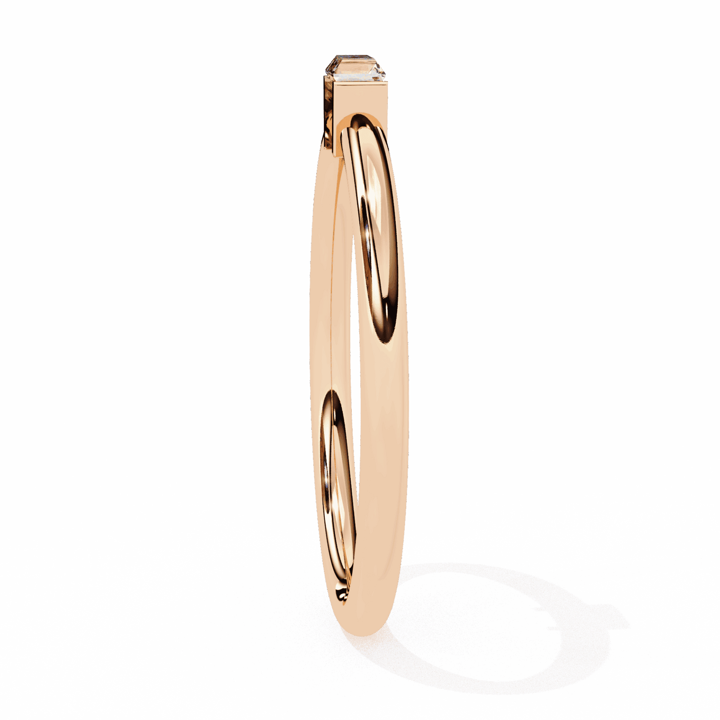 0.15 Carat Baguette Classic Wedding Band in Moissanite | House of Estara