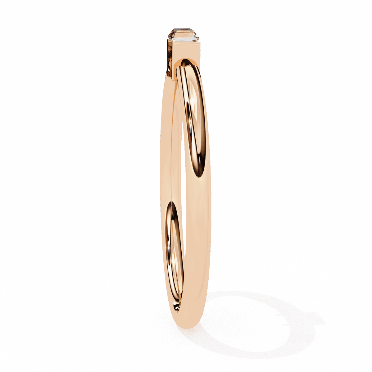 0.15 Carat Baguette Classic Wedding Band in Moissanite | House of Estara