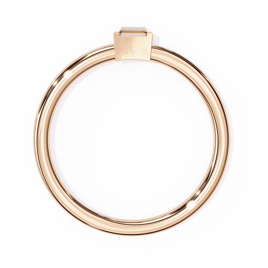 0.15 Carat Baguette Classic Wedding Band in Moissanite | House of Estara