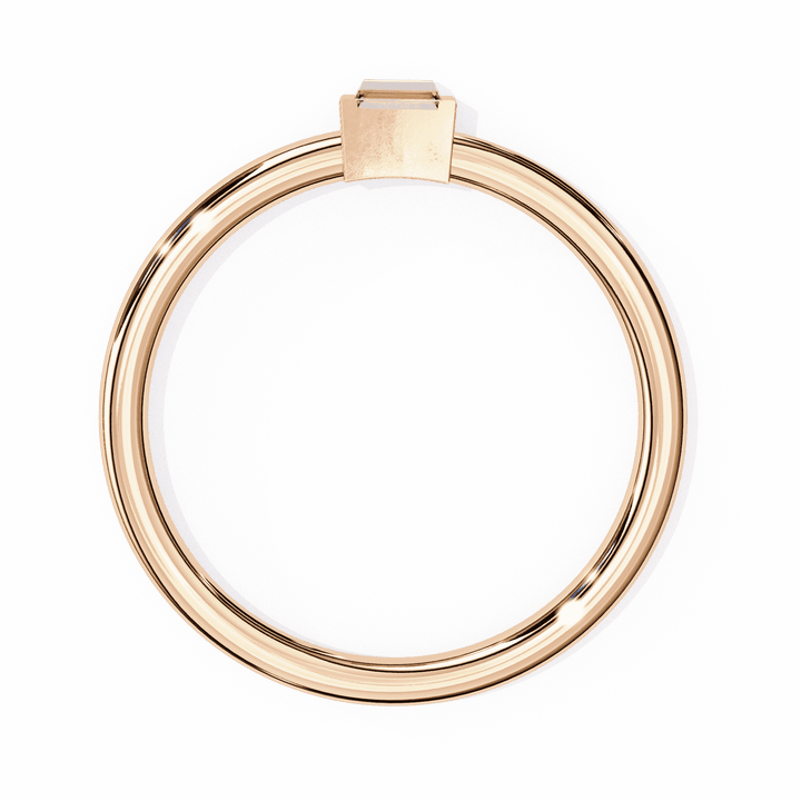 0.15 Carat Baguette Classic Wedding Band in Moissanite | House of Estara