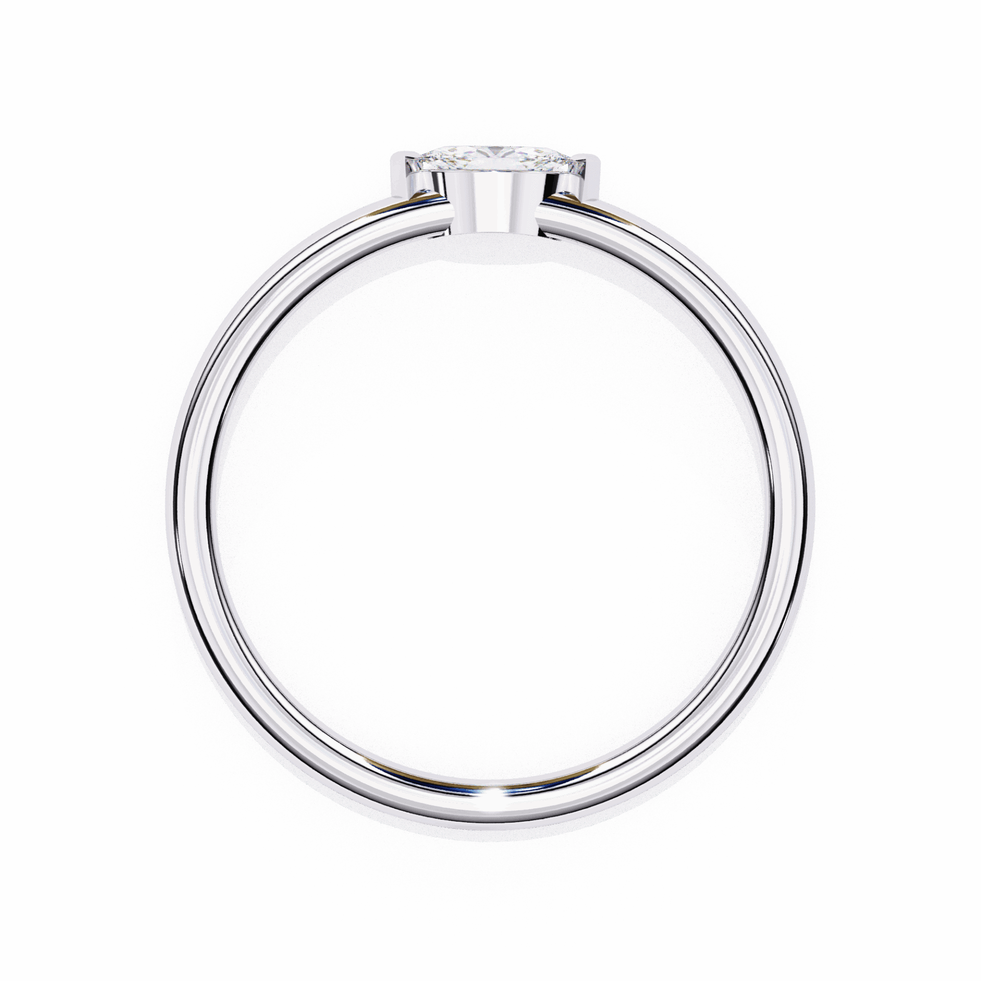 0.1 Carat Marquise Classic Wedding Ring in Moissanite | House of Estara