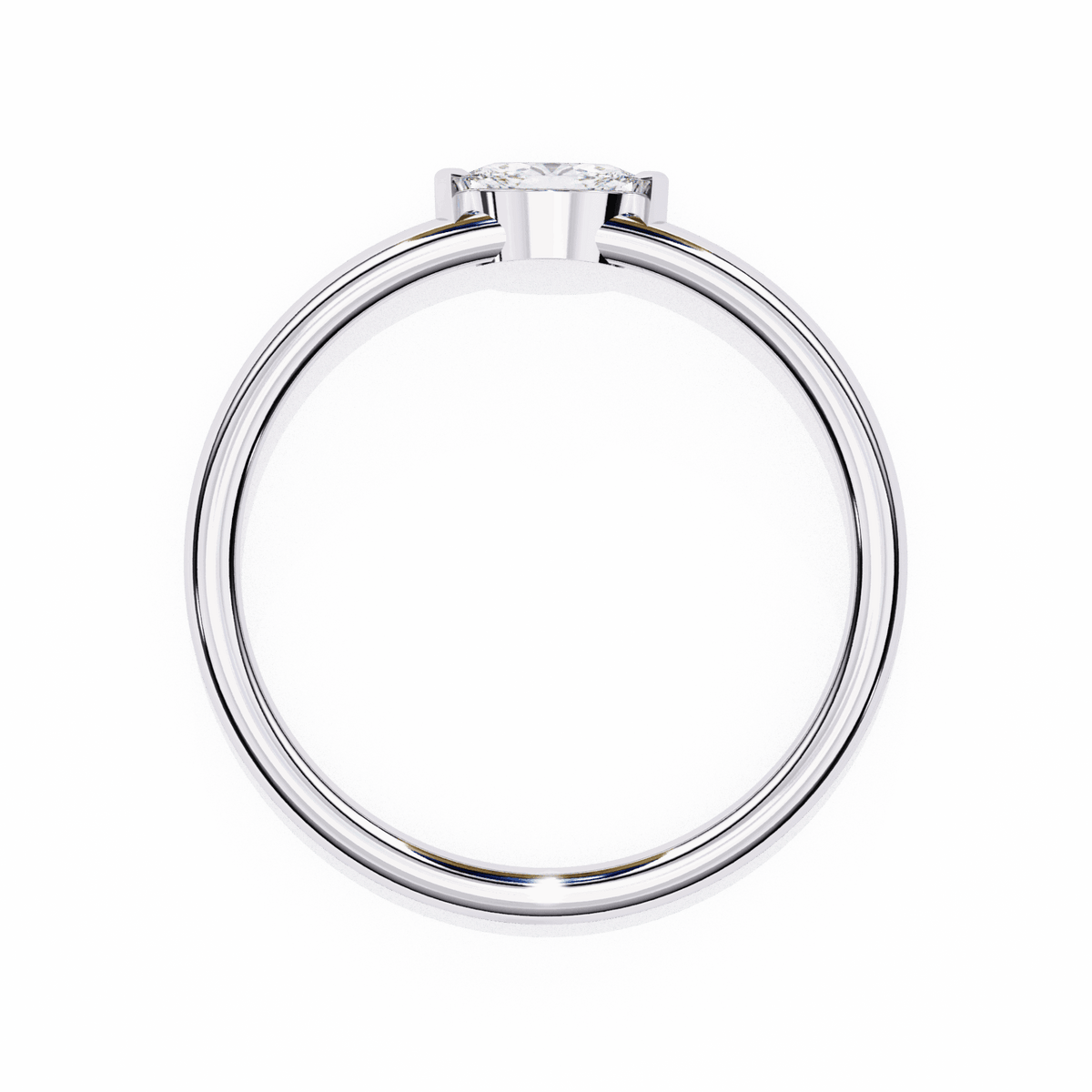 0.1 Carat Marquise Classic Wedding Ring in Moissanite | House of Estara