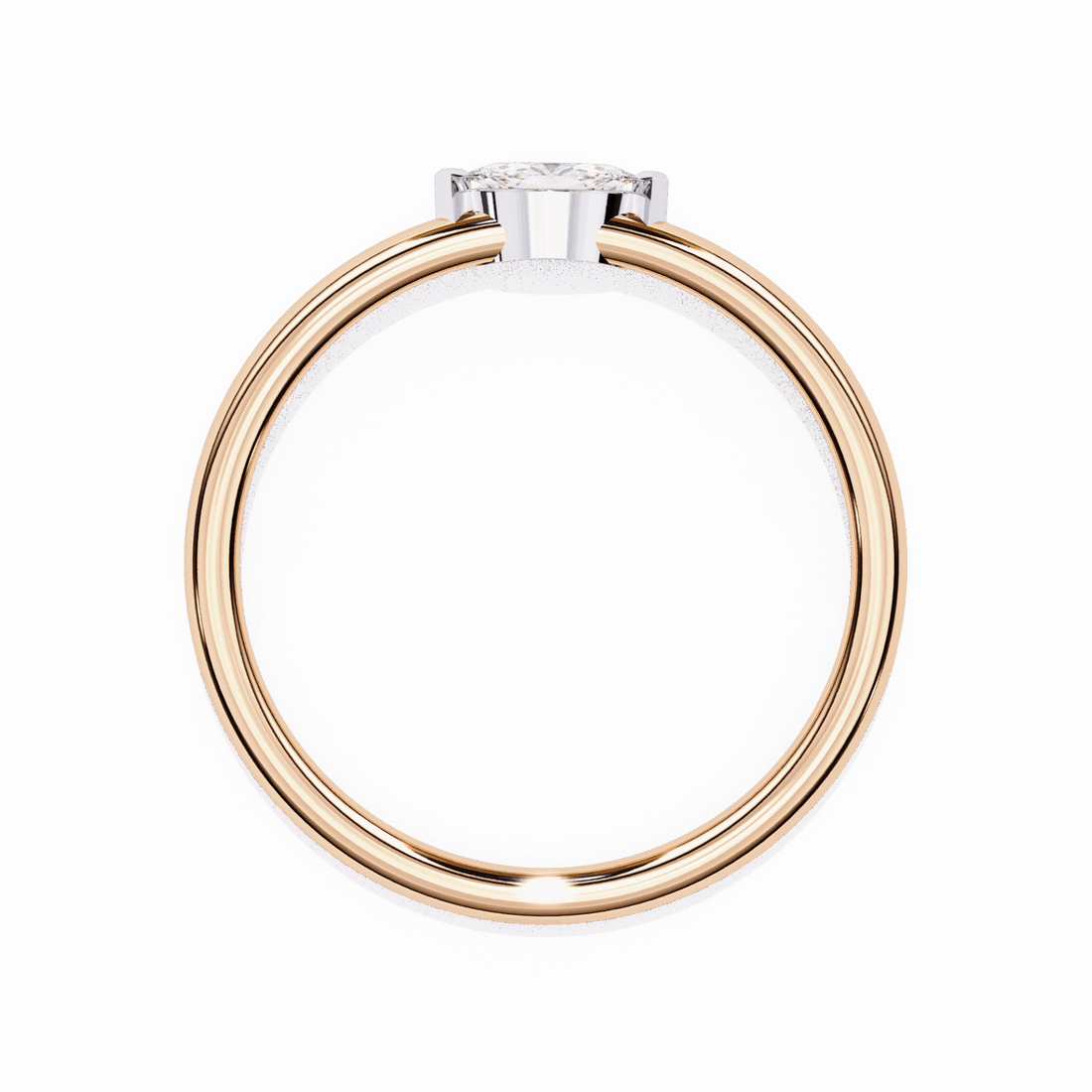 0.1 Carat Marquise Classic Wedding Ring in Moissanite | House of Estara