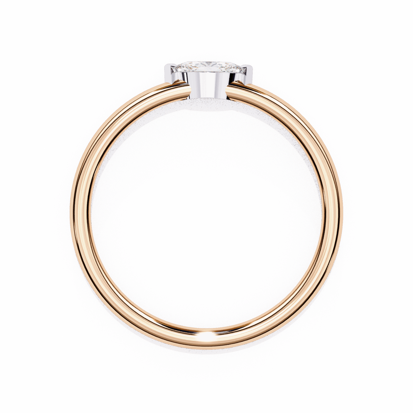 0.1 Carat Marquise Classic Wedding Ring in Moissanite | House of Estara