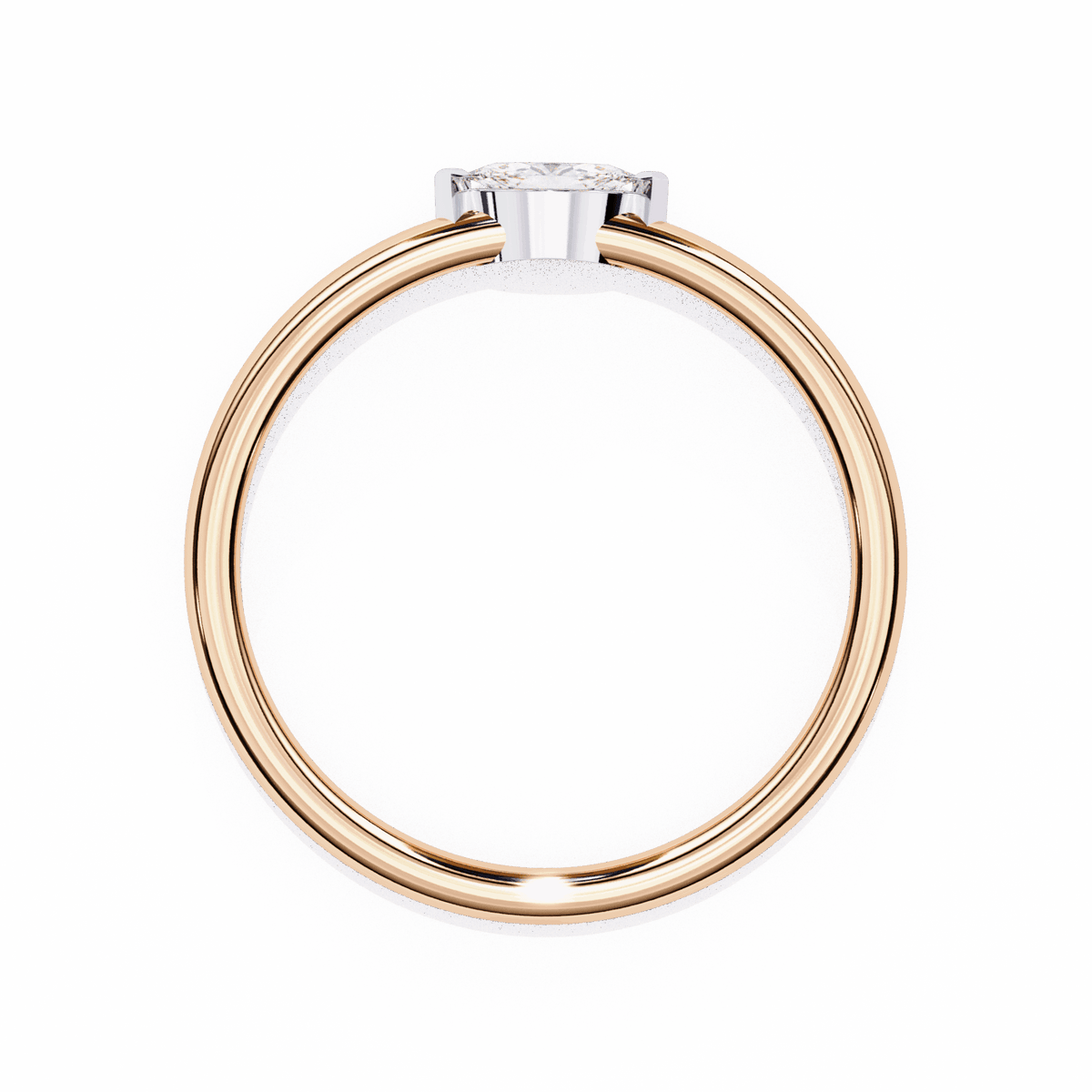 0.1 Carat Marquise Classic Wedding Ring in Moissanite | House of Estara