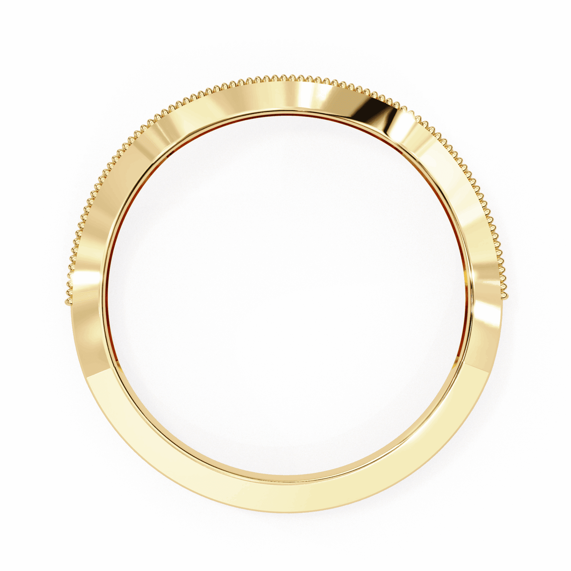 0.15 Carat Round Stackable Band in Moissanite | House of Estara