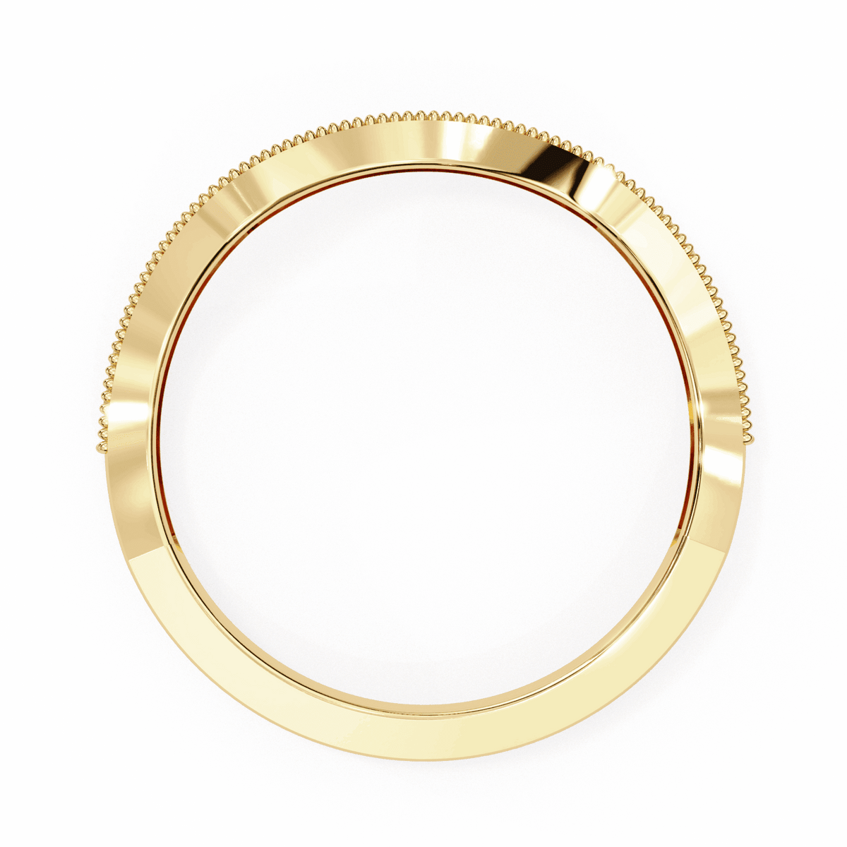 0.15 Carat Round Stackable Band in Moissanite | House of Estara