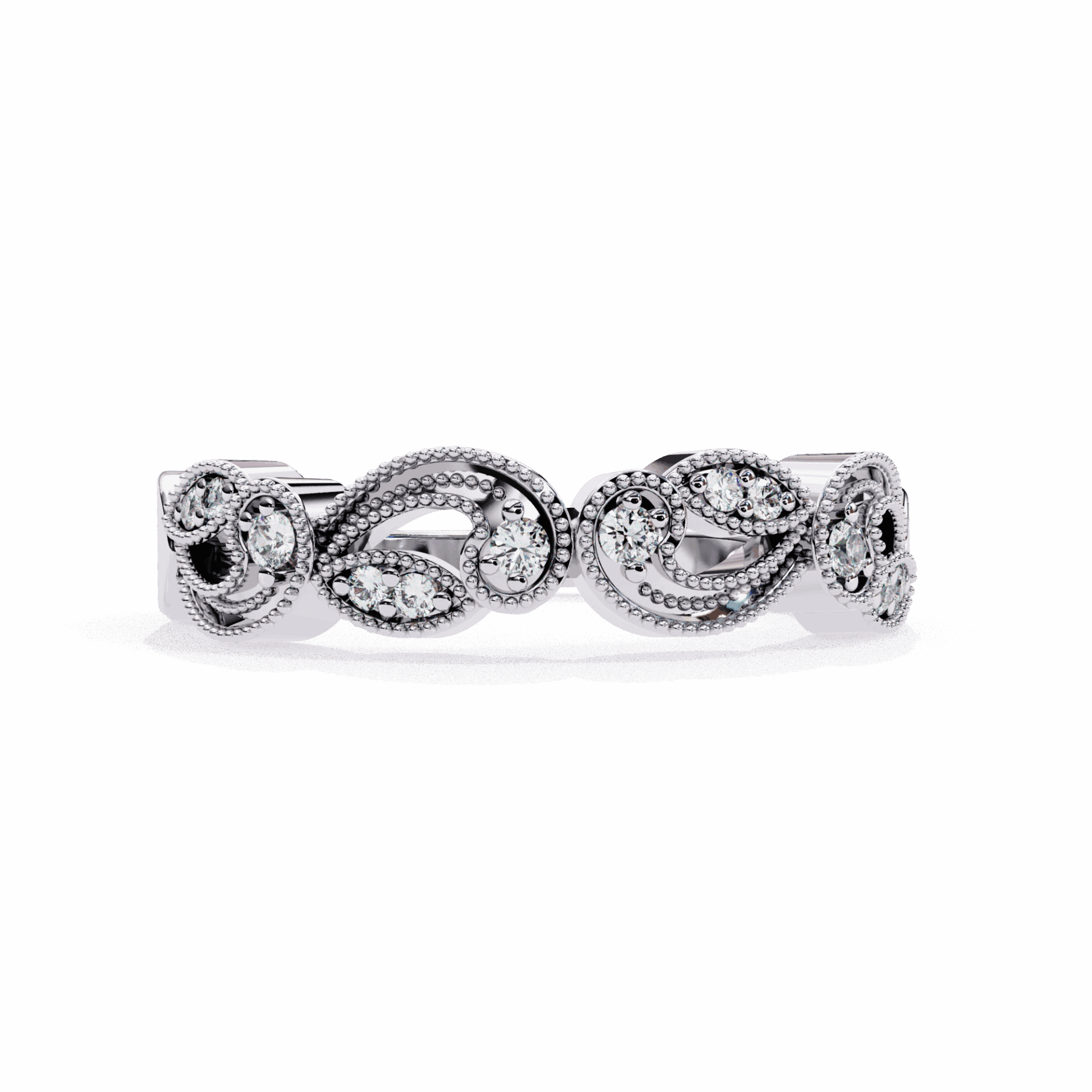 0.15 Carat Round Royale Ring in Moissanite | House of Estara