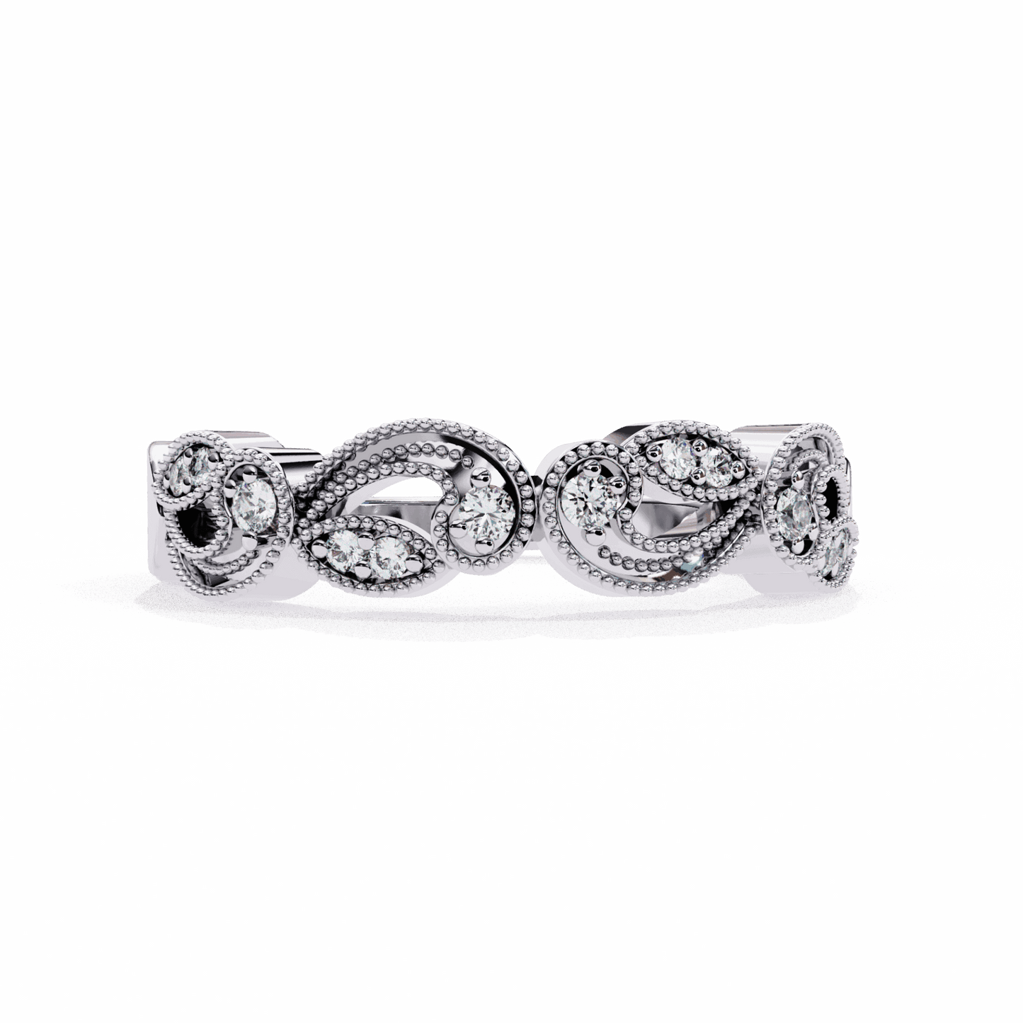 0.15 Carat Round Royale Ring in Moissanite | House of Estara