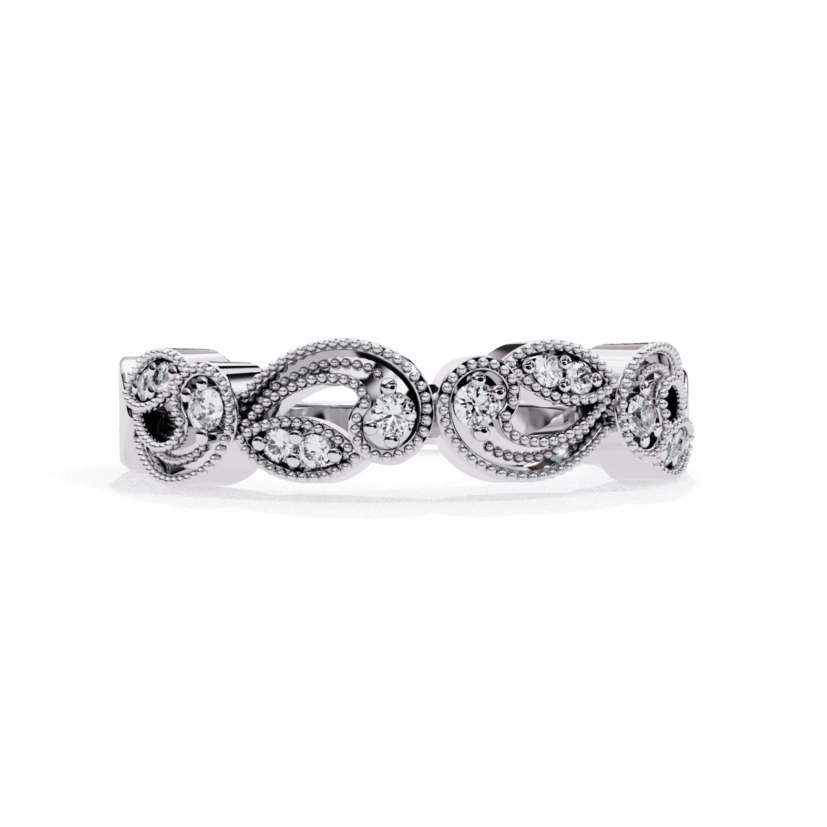 0.15 Carat Round Royale Ring in Moissanite | House of Estara