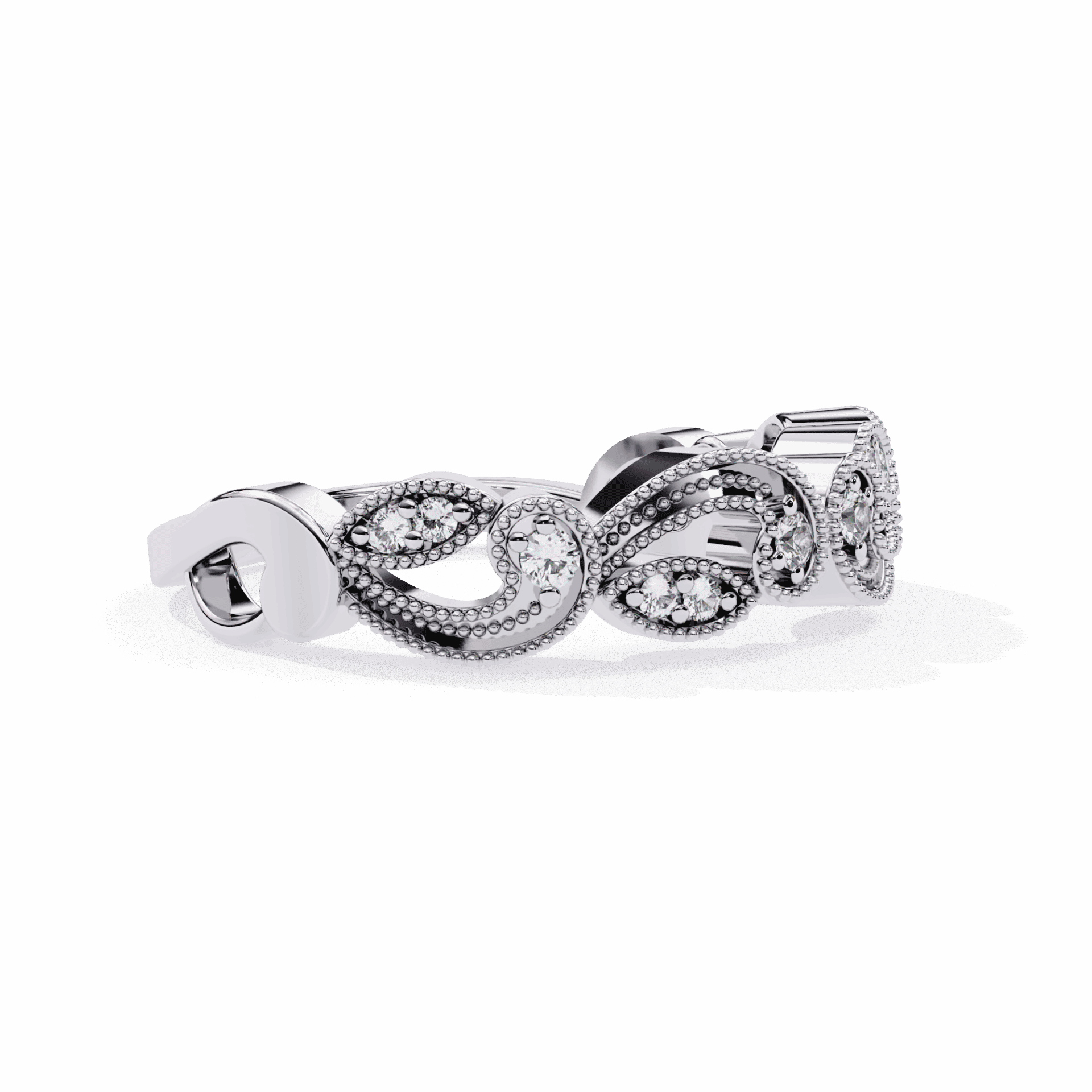 0.15 Carat Round Royale Ring in Moissanite | House of Estara