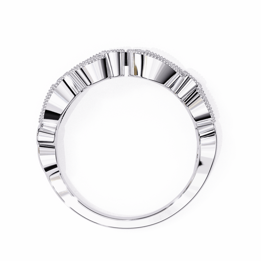 0.15 Carat Round Royale Ring in Moissanite | House of Estara