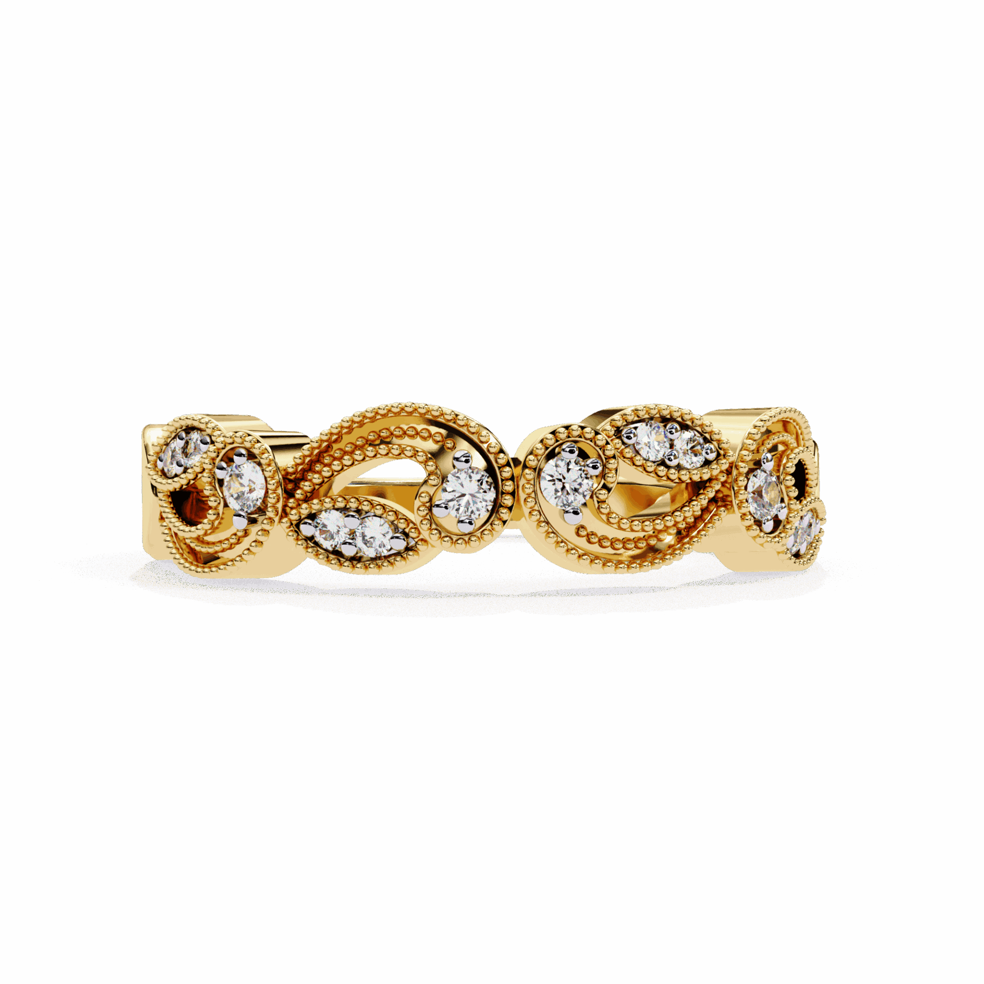 0.15 Carat Round Royale Ring in Moissanite | House of Estara