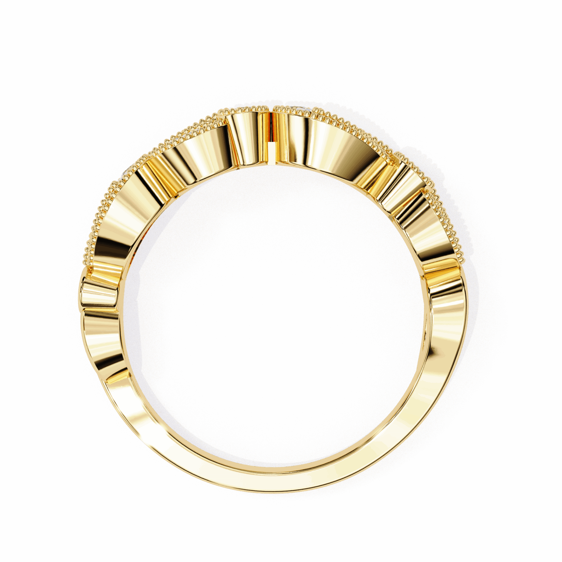 0.15 Carat Round Royale Ring in Moissanite | House of Estara