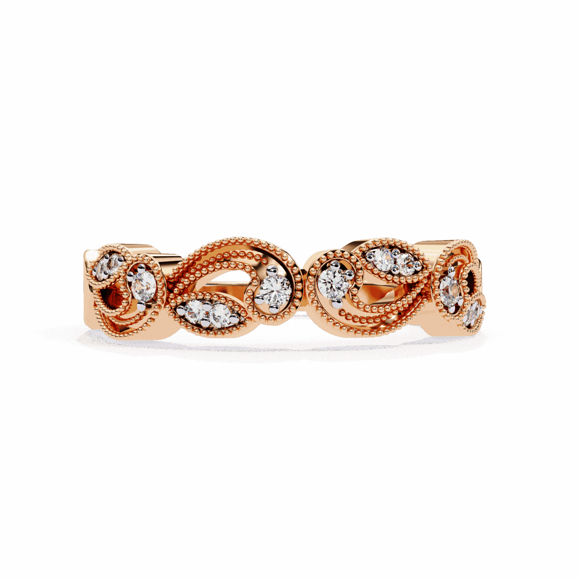 0.15 Carat Round Royale Ring in Moissanite | House of Estara