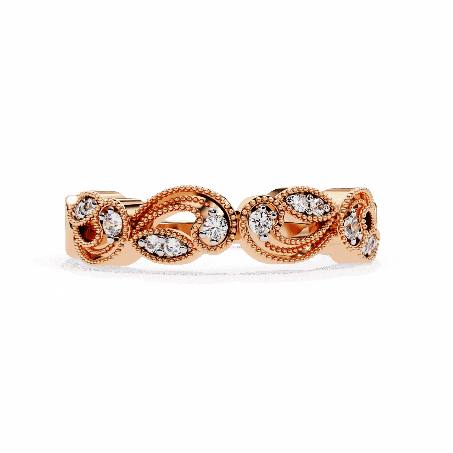 0.15 Carat Round Royale Ring in Moissanite | House of Estara