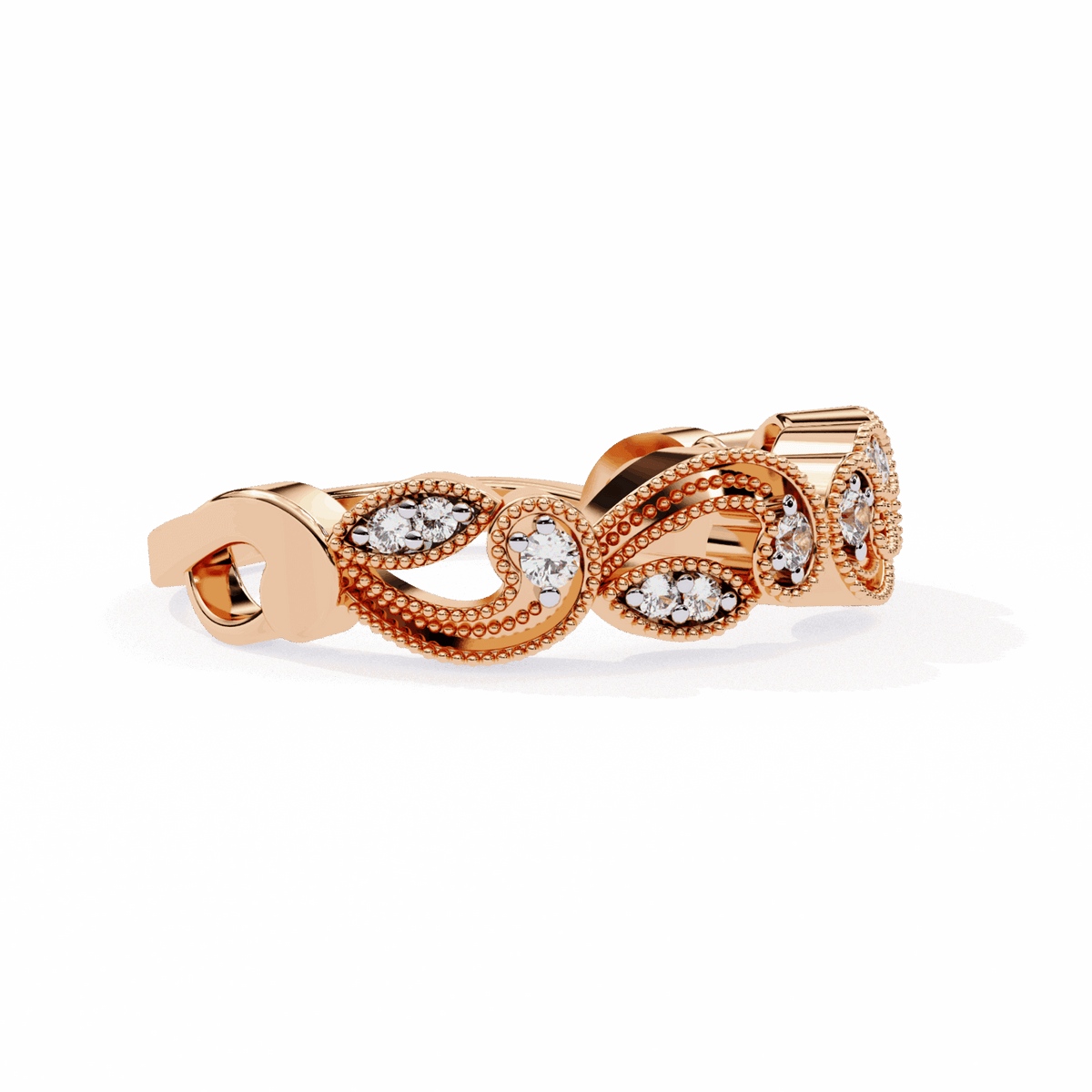 0.15 Carat Round Royale Ring in Moissanite | House of Estara