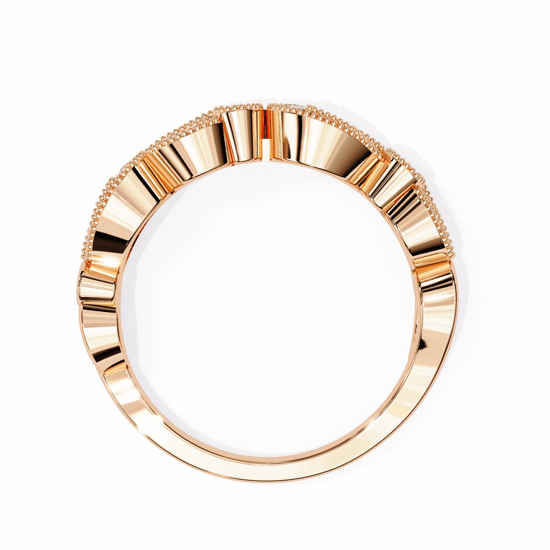0.15 Carat Round Royale Ring in Moissanite | House of Estara