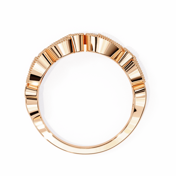 0.15 Carat Round Royale Ring in Moissanite | House of Estara