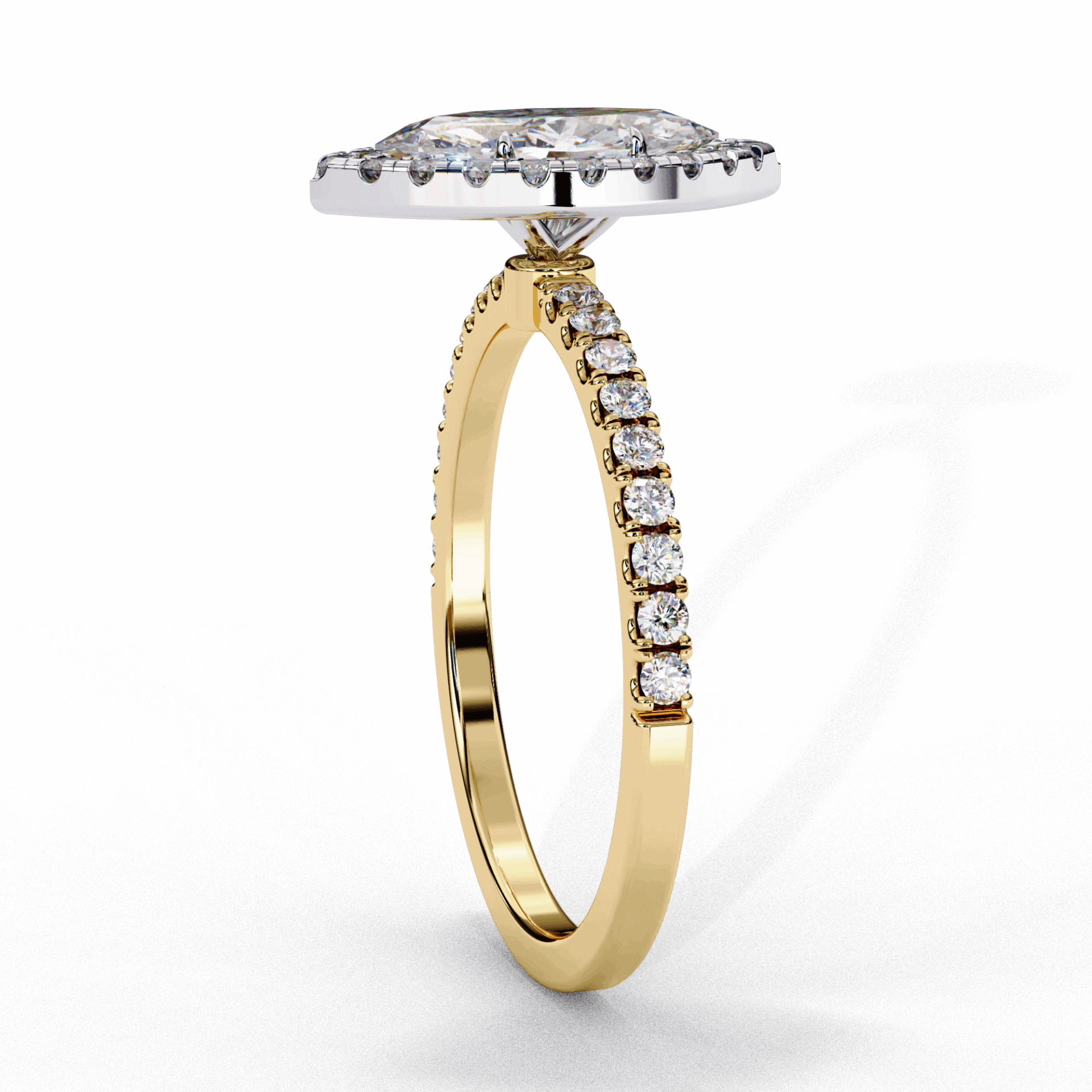 1.25 Carat Marquise Forever Solitaire Engagement Ring in Moissanite | House of Estara