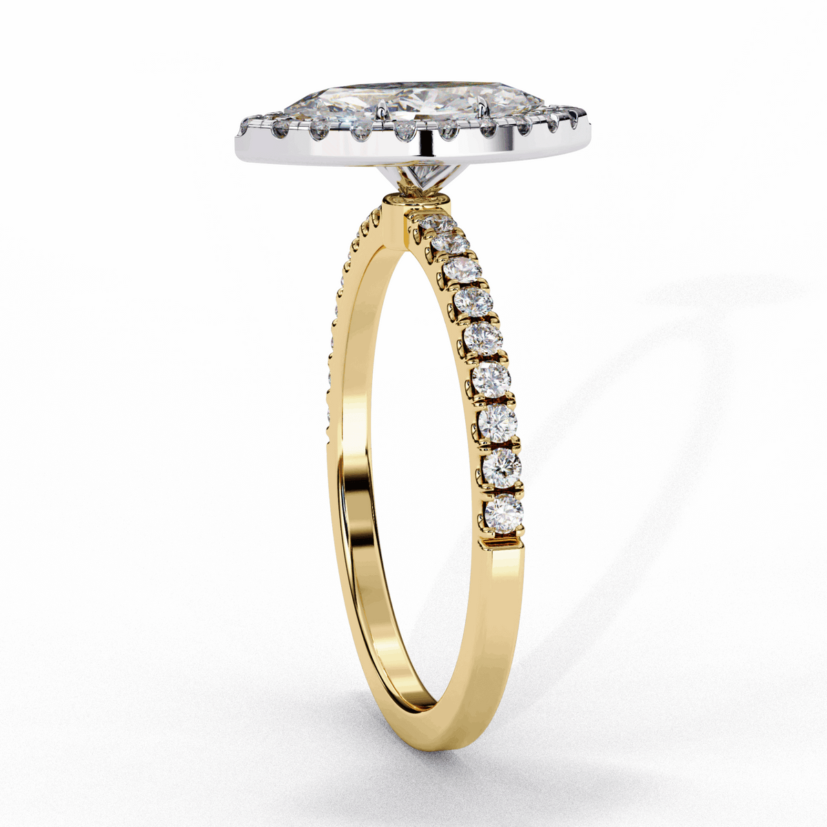 1.25 Carat Marquise Forever Solitaire Engagement Ring in Moissanite | House of Estara