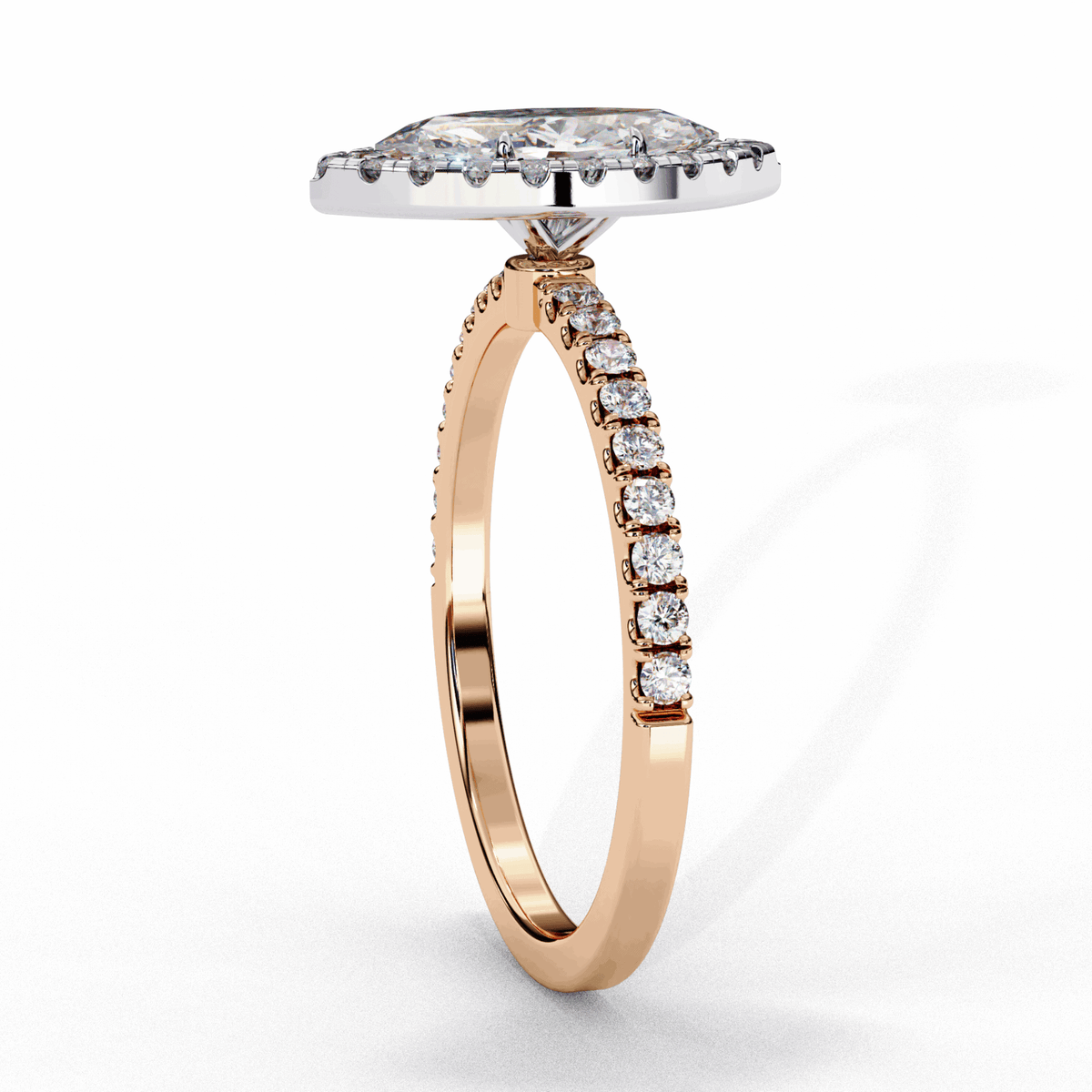 1.25 Carat Marquise Forever Solitaire Engagement Ring in Moissanite | House of Estara