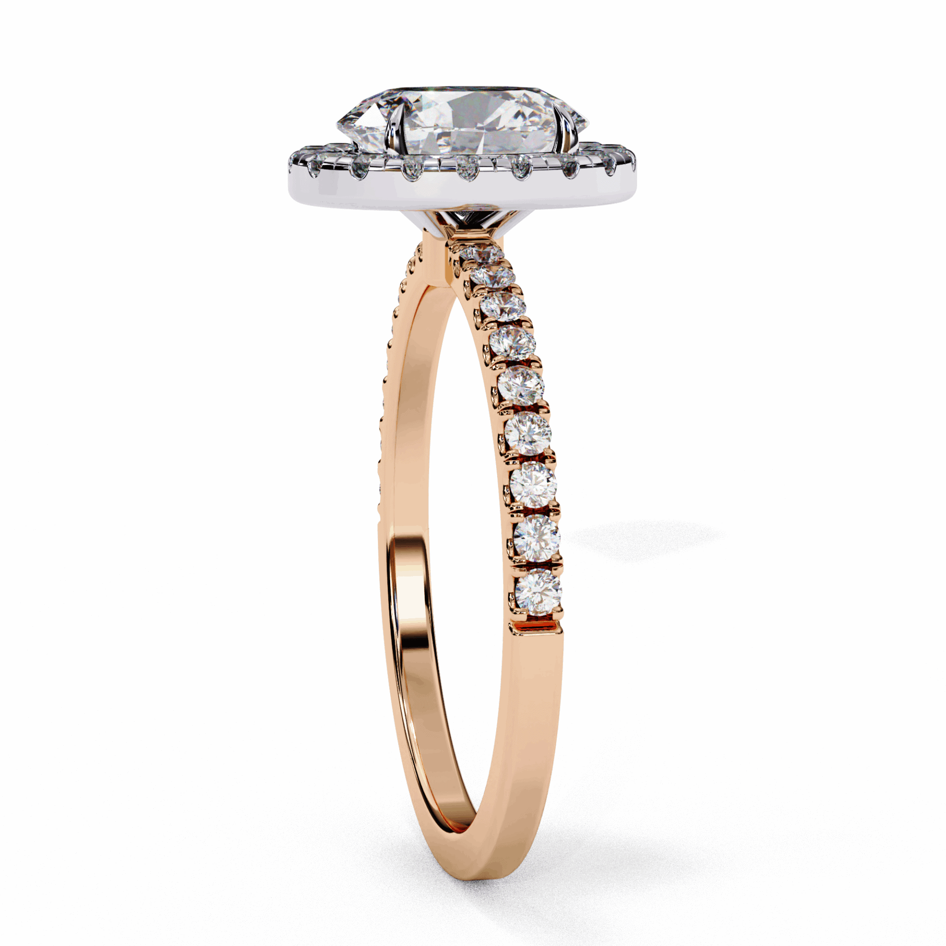 1.5 Carat Oval Forever Solitaire Engagement Ring in Moissanite | House of Estara