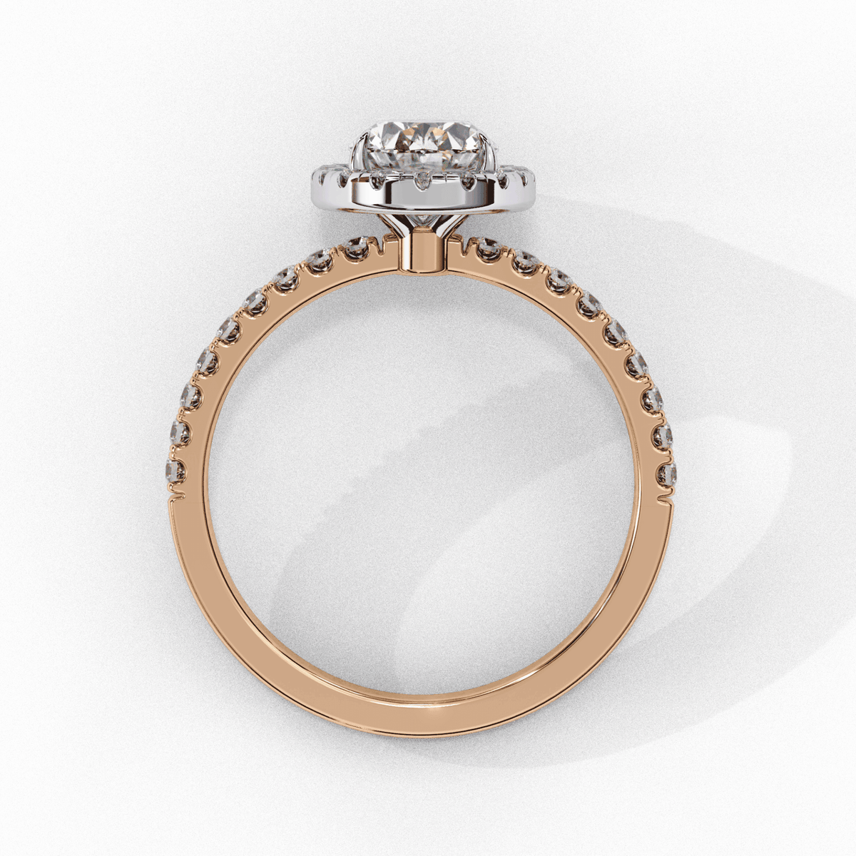 1.5 Carat Oval Forever Solitaire Engagement Ring in Moissanite | House of Estara